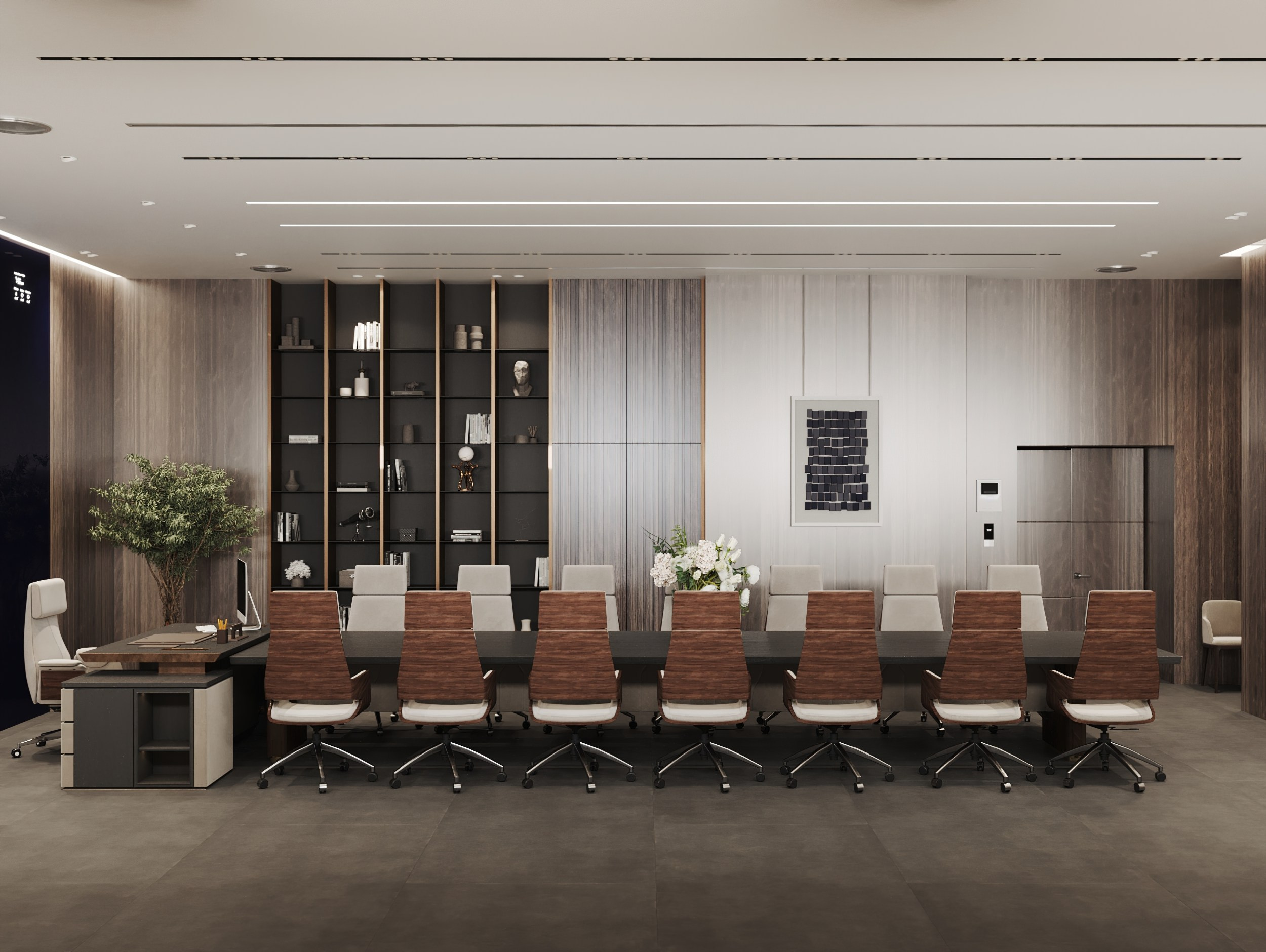 VIP Конференц-зал3. Интерьерный 3Д Визуализатор Маргарита Оберемко