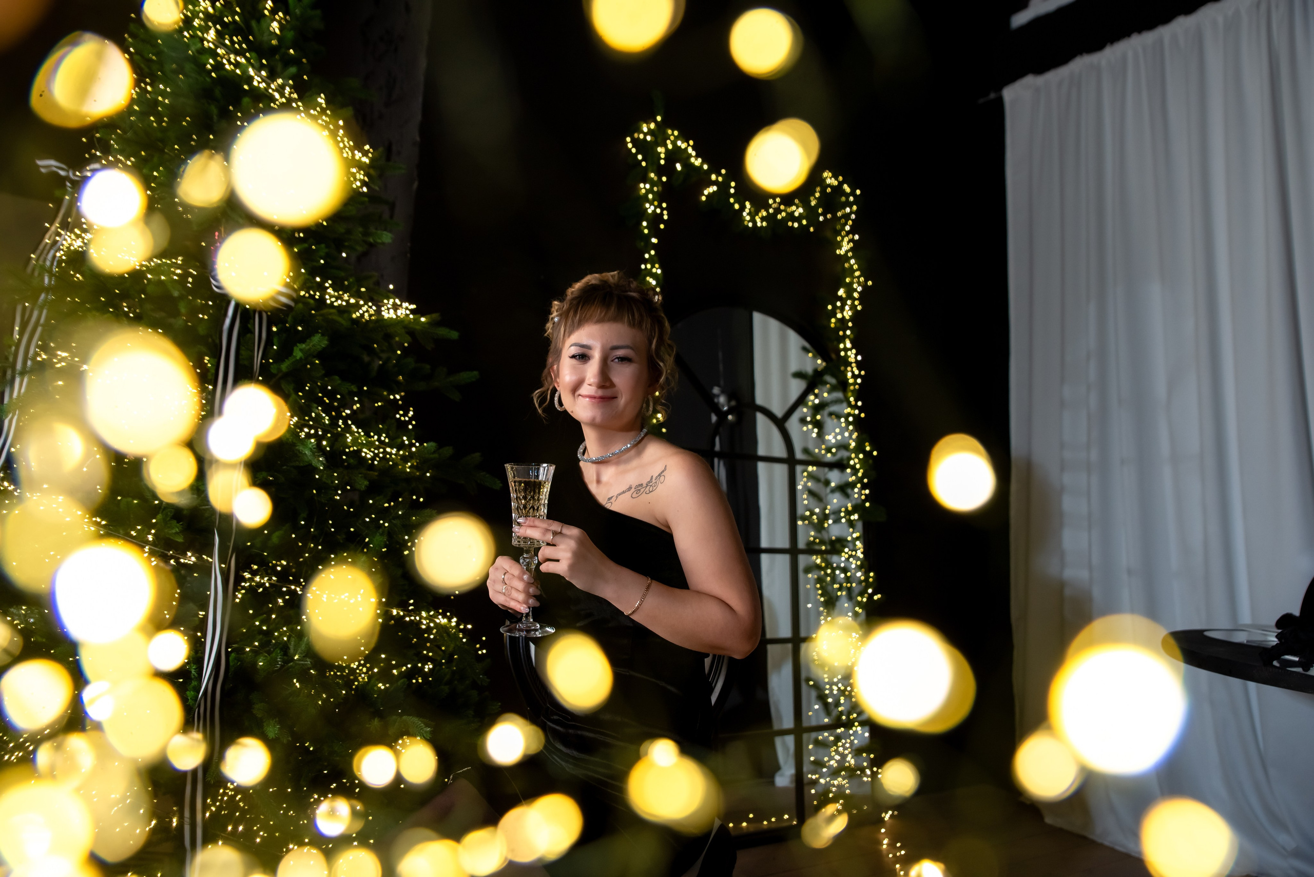 Новогодняя студийная. Фотограф Крещение Венчание Москва