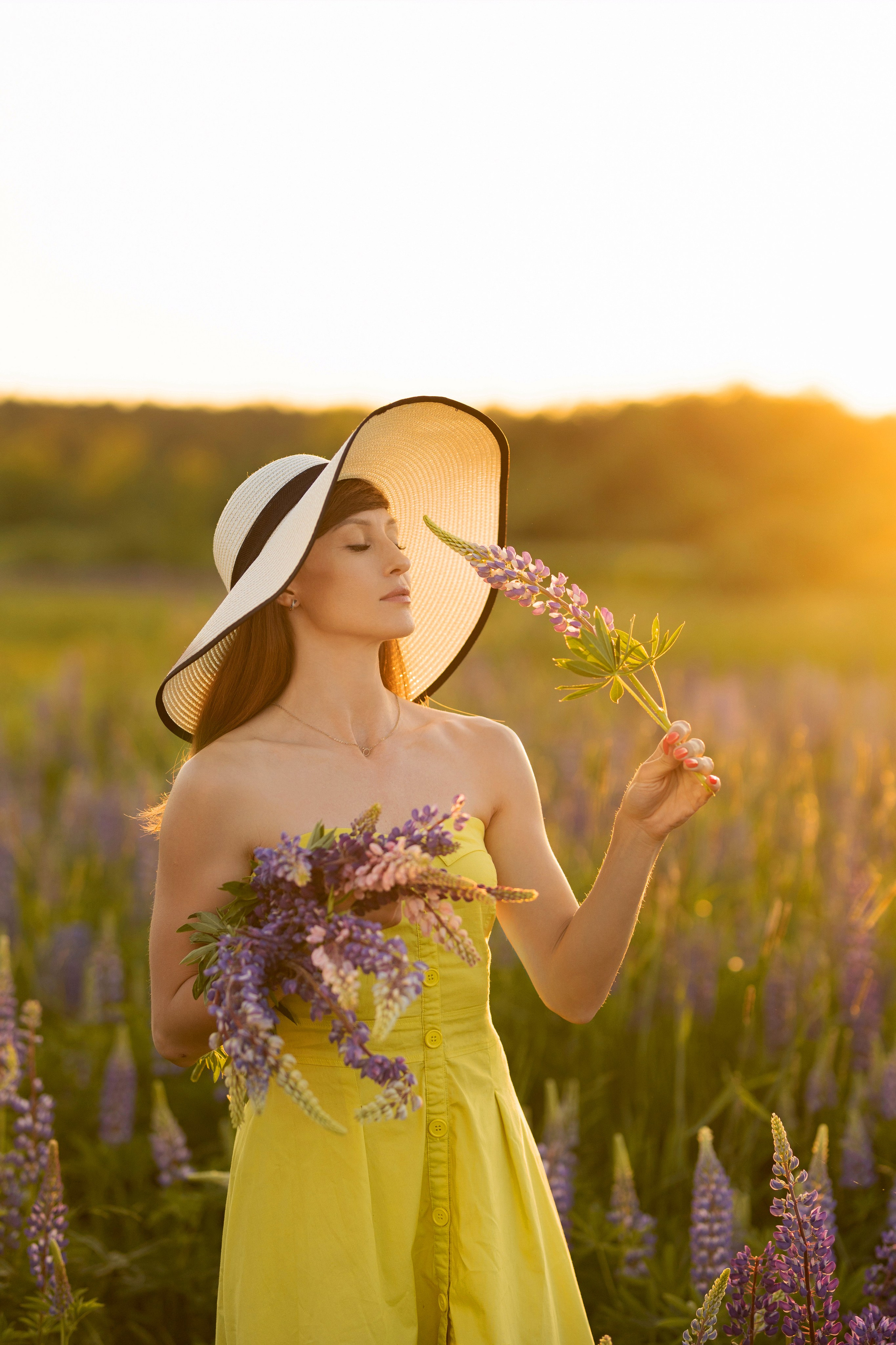 Фотосессия с люпинами. Семейный и свадебный фотограф в Санкт-Петербурге Татьяна Швыкова