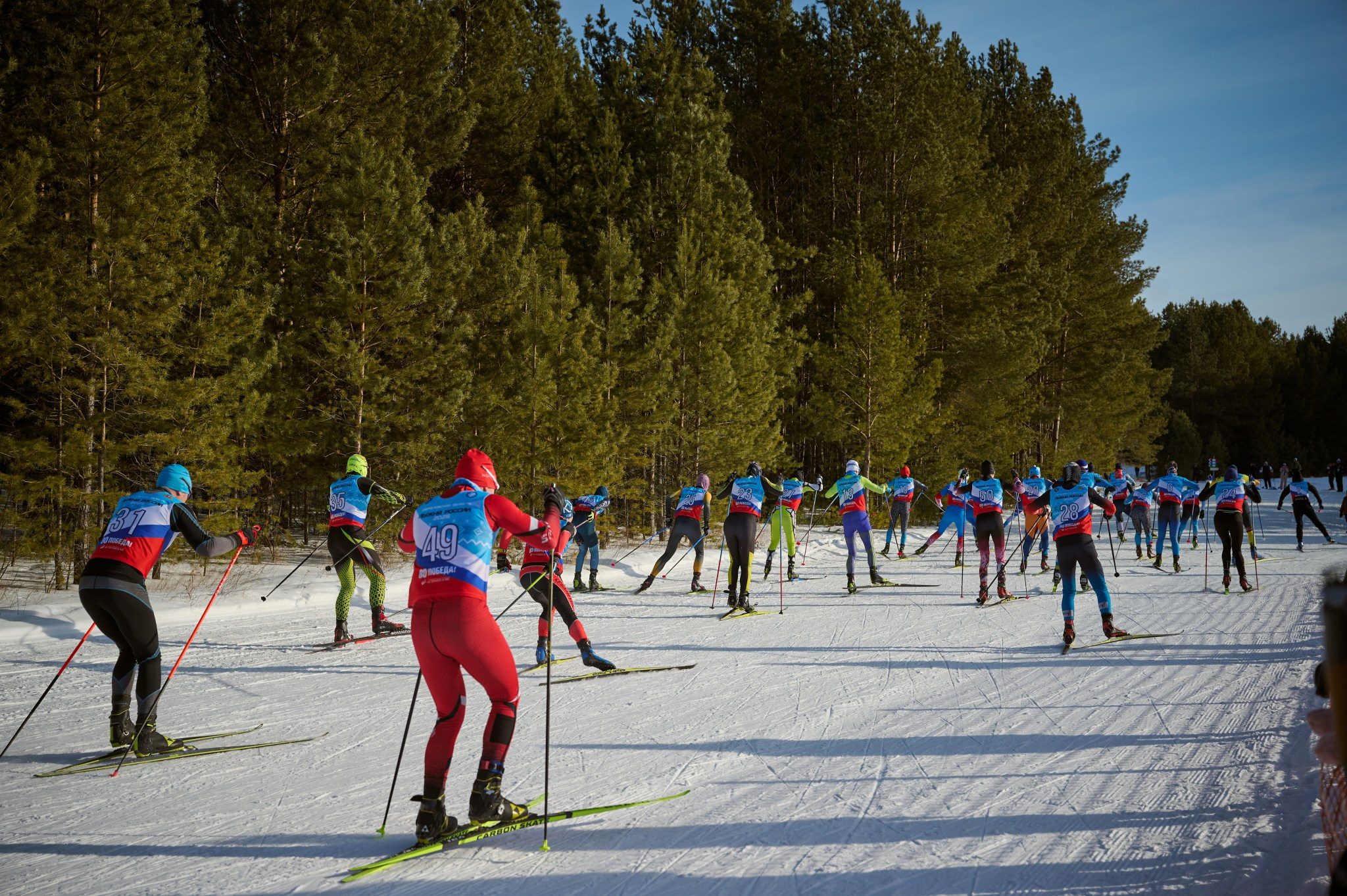 Лыжня России 2025. Мезенцев Евгений фотограф