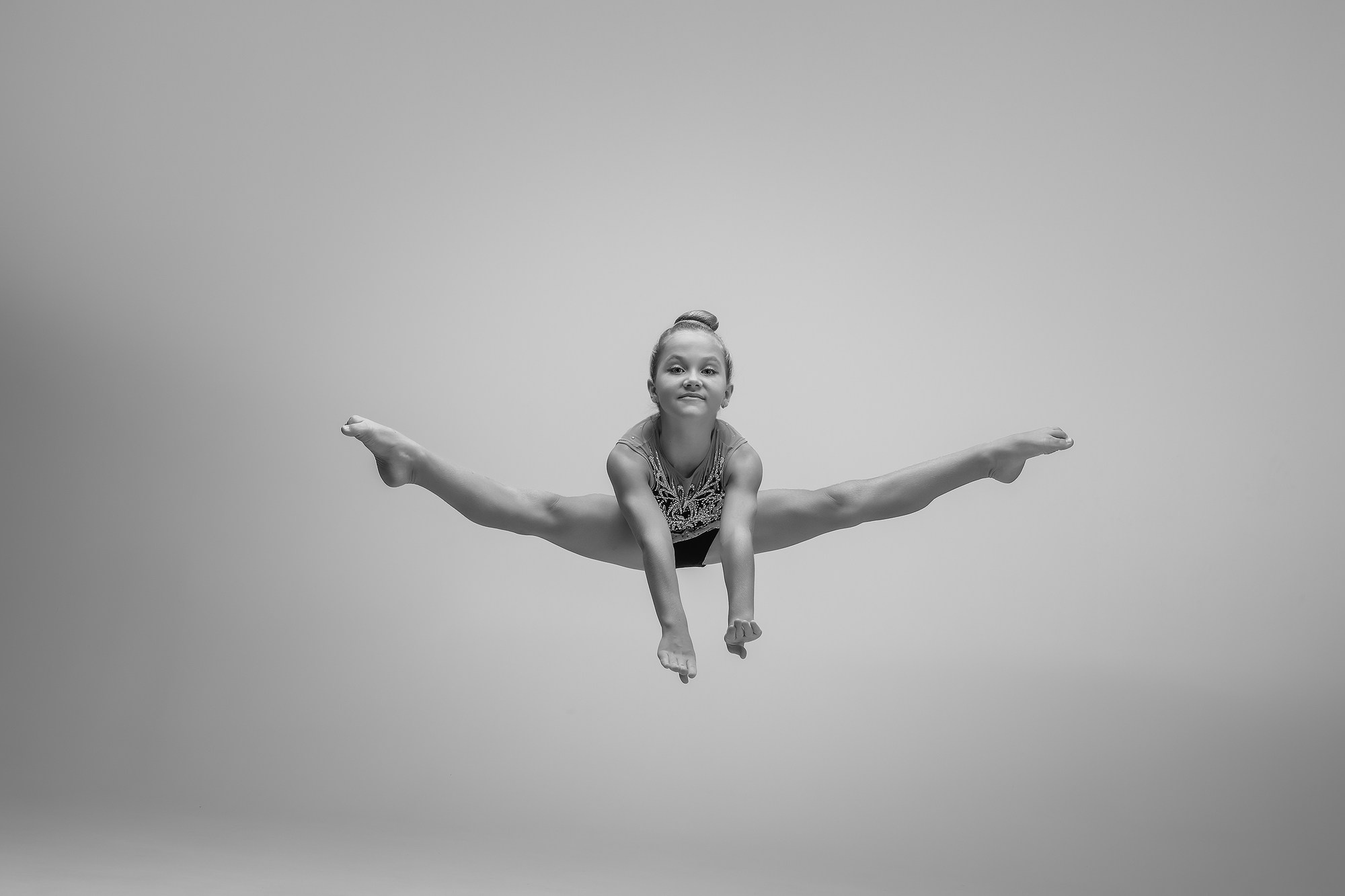 спортивная фотосессия для гимнасток