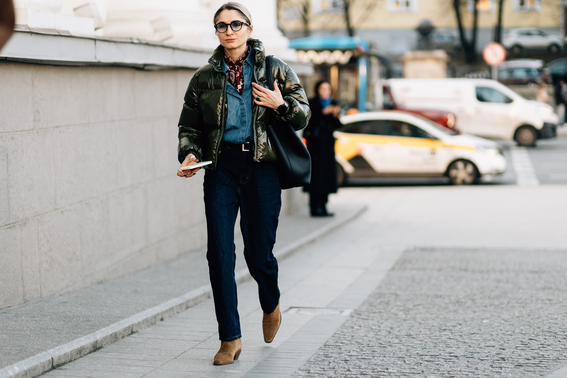 Moscow Fashion Week Streetstyle Day 4. Shami Pezhonov Photography