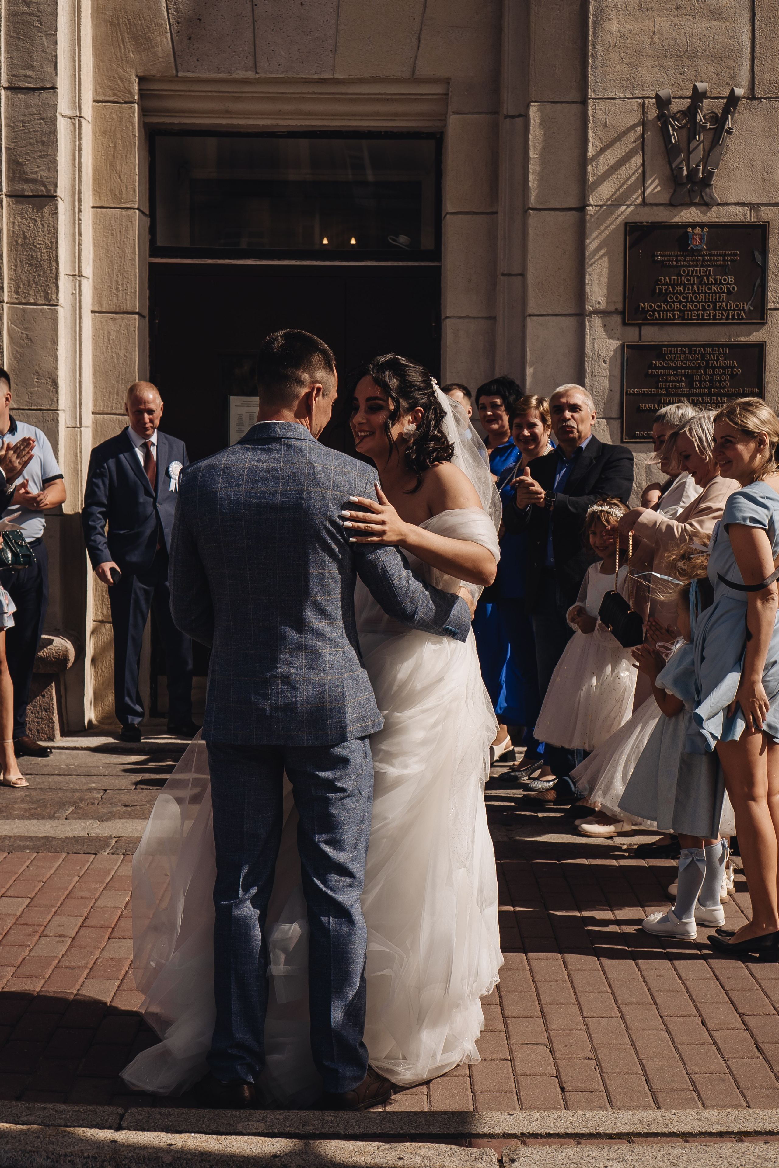 СВАДЕБНАЯ СЬЕМКА В ЗАГСЕ НА МОСКОВСКОМ ПРОСПЕКТЕ. Профессиональный фотограф, Санкт-Петербург — Виктория Богомолова