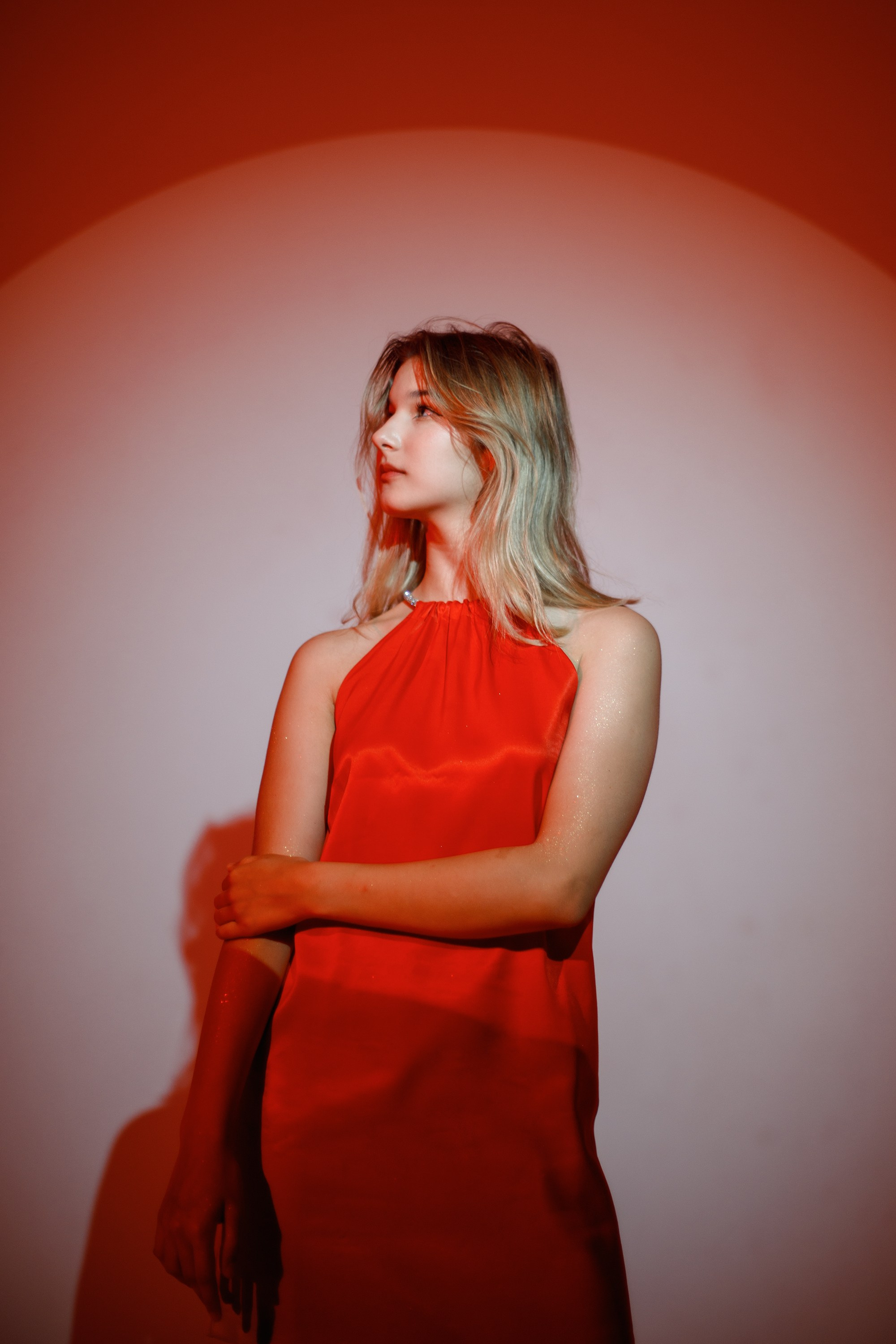 RED DRESS. Polaroud love