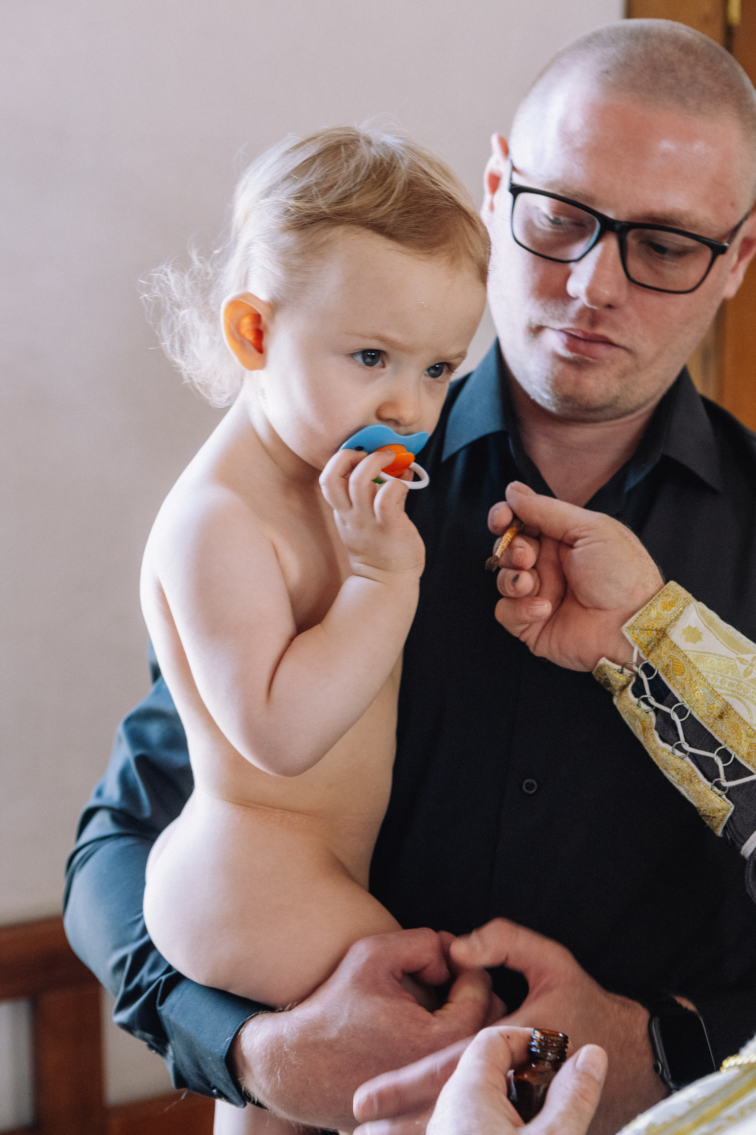 Крещение Артема и Полины. Фотограф в Курске Смирнов Евгений