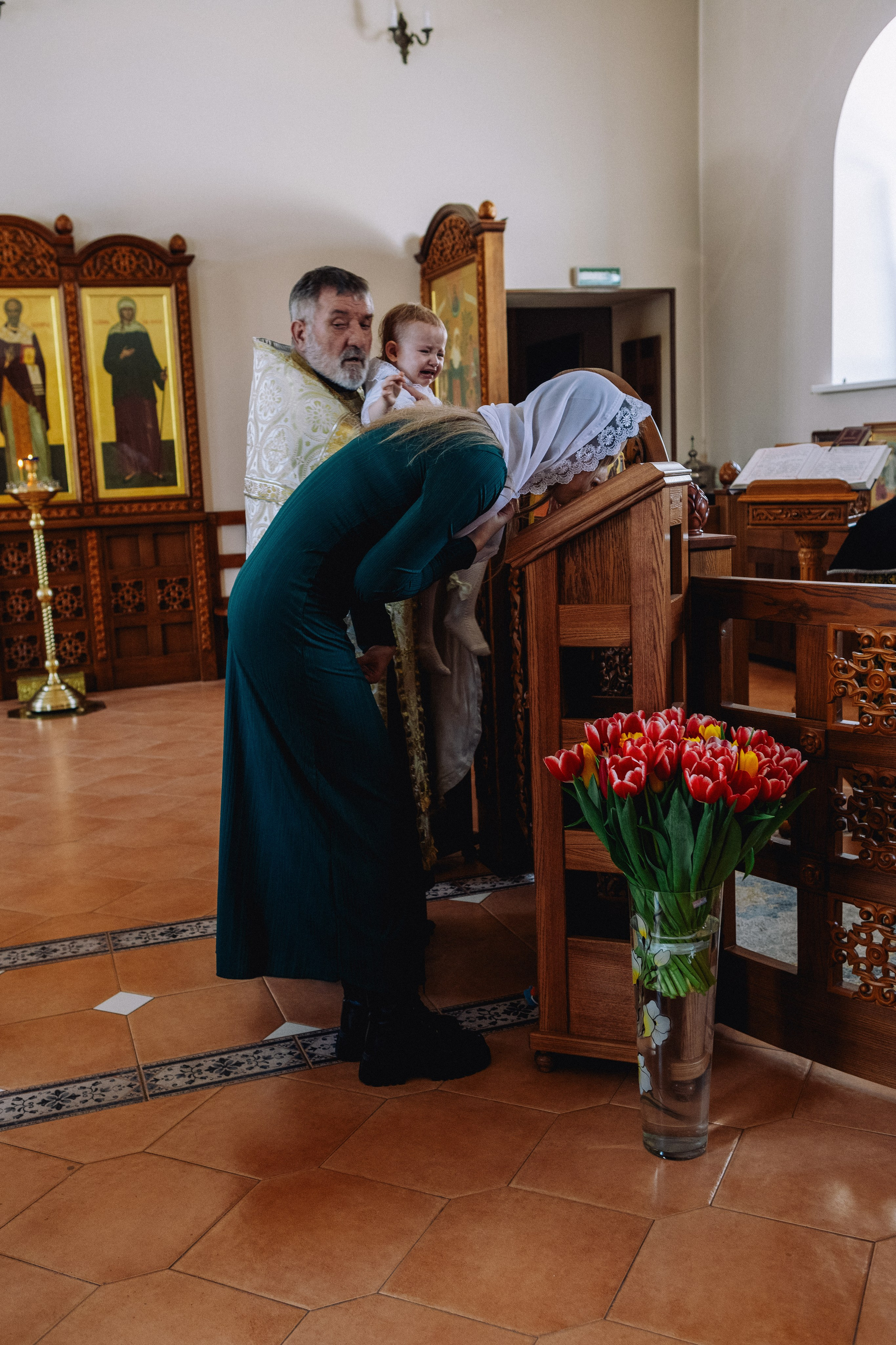 Крещение Артема и Полины. Фотограф в Курске Смирнов Евгений