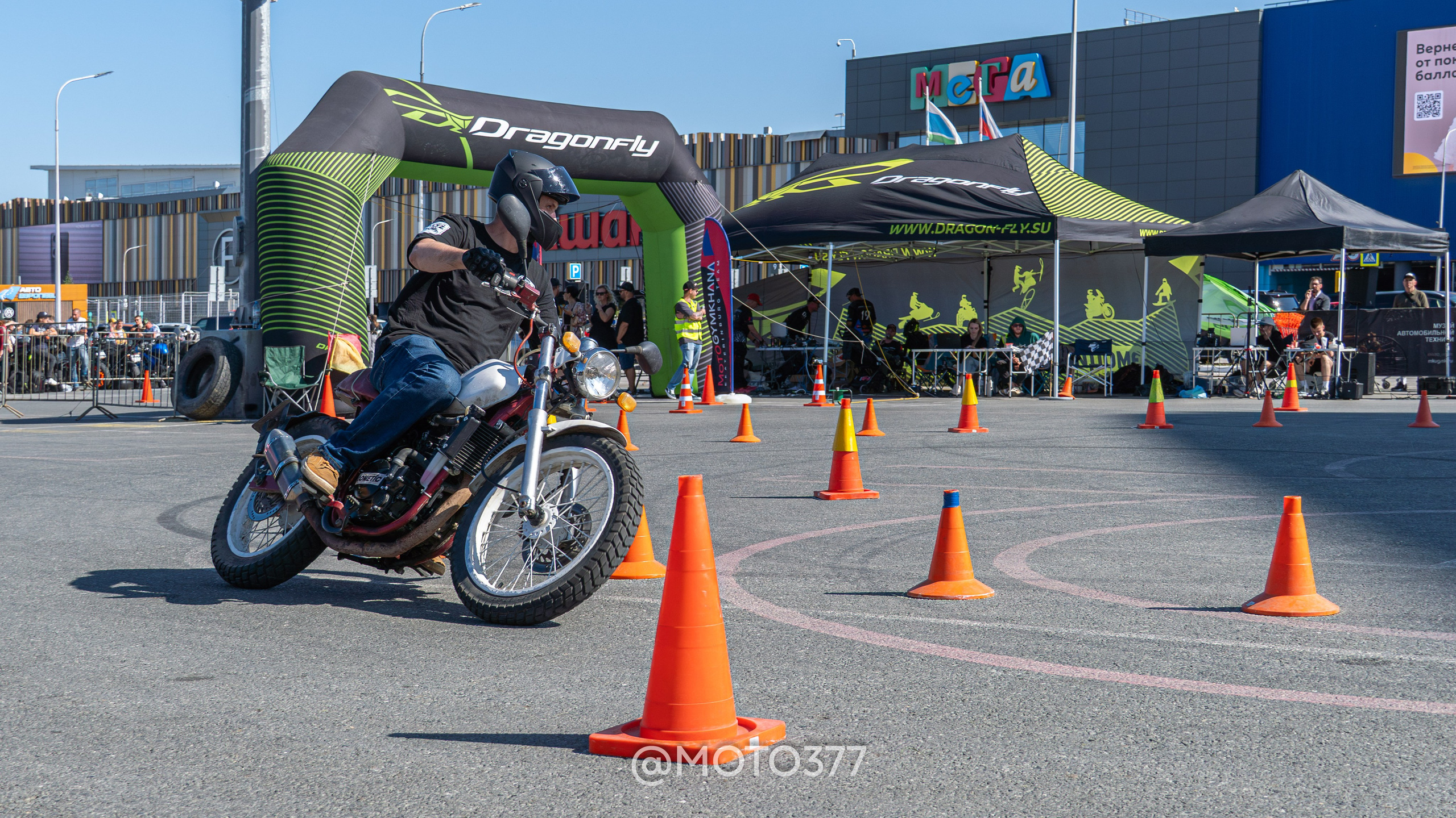 Motogymkhana CUP 1 Ekat 2025. Moto377