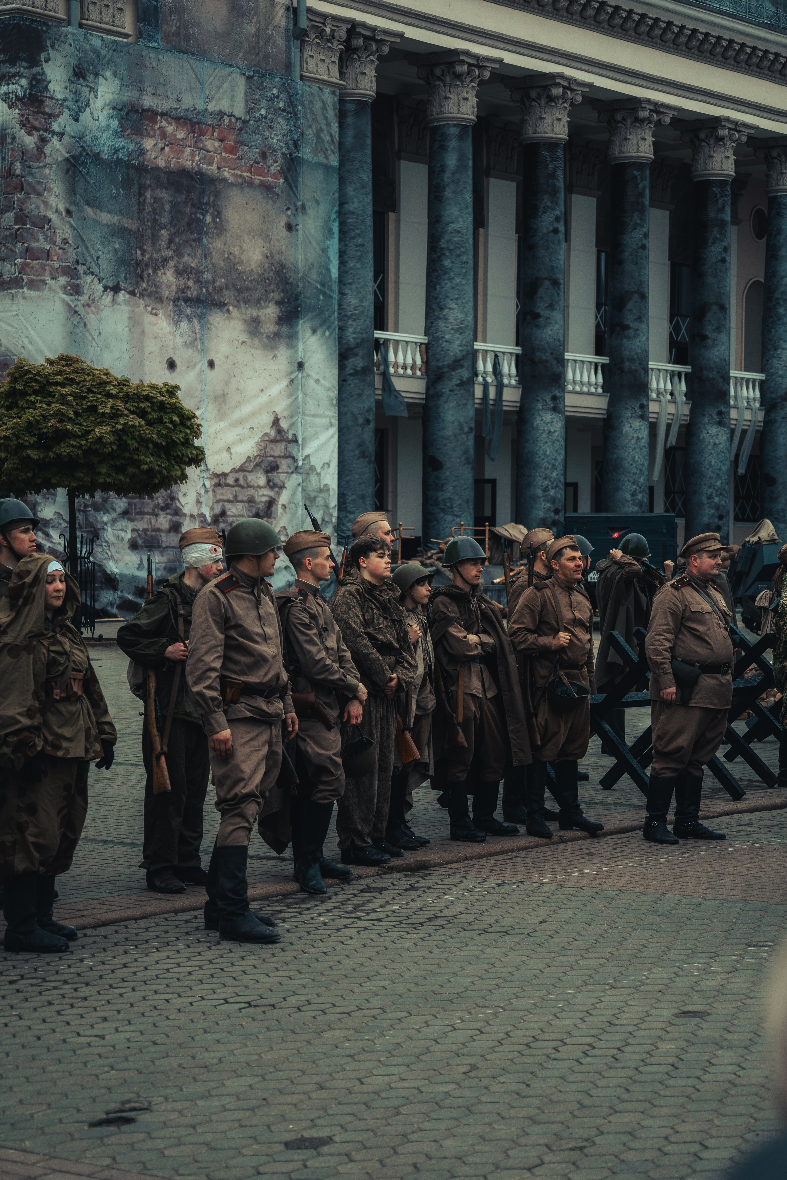 Реконструкция взятия рейхстага. Photographer Vladislav Voronovich