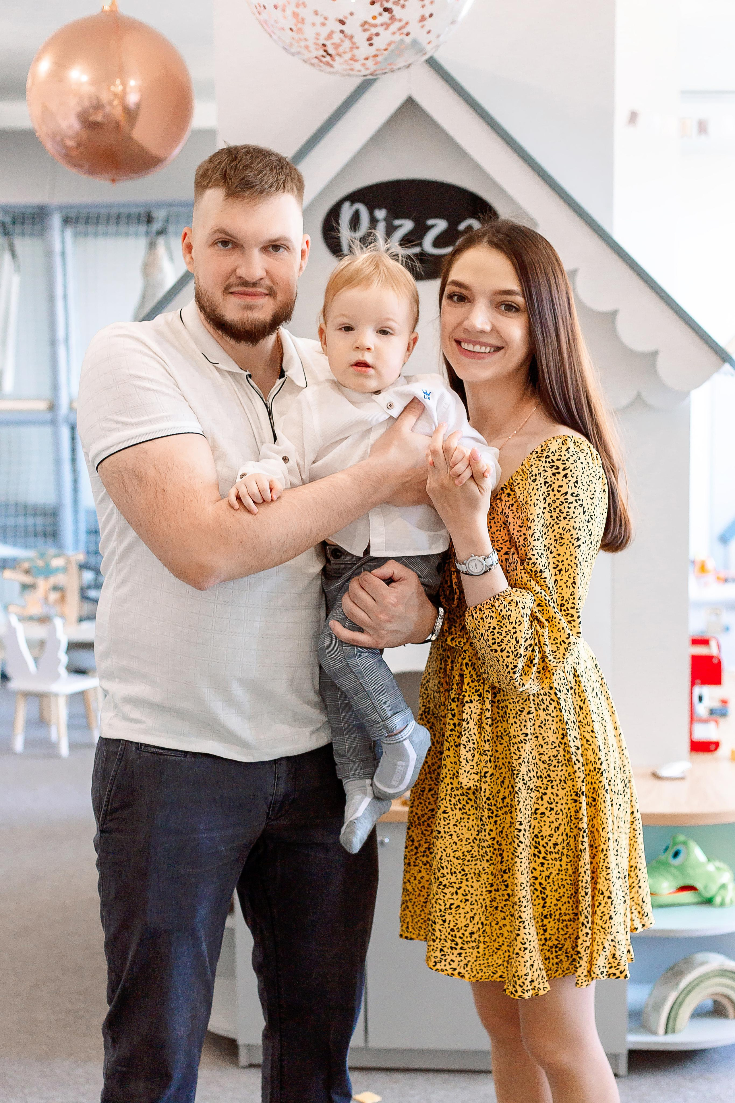 Марку 1 годик в Груше. Семейный детский фотограф. Фотосессия в Минске