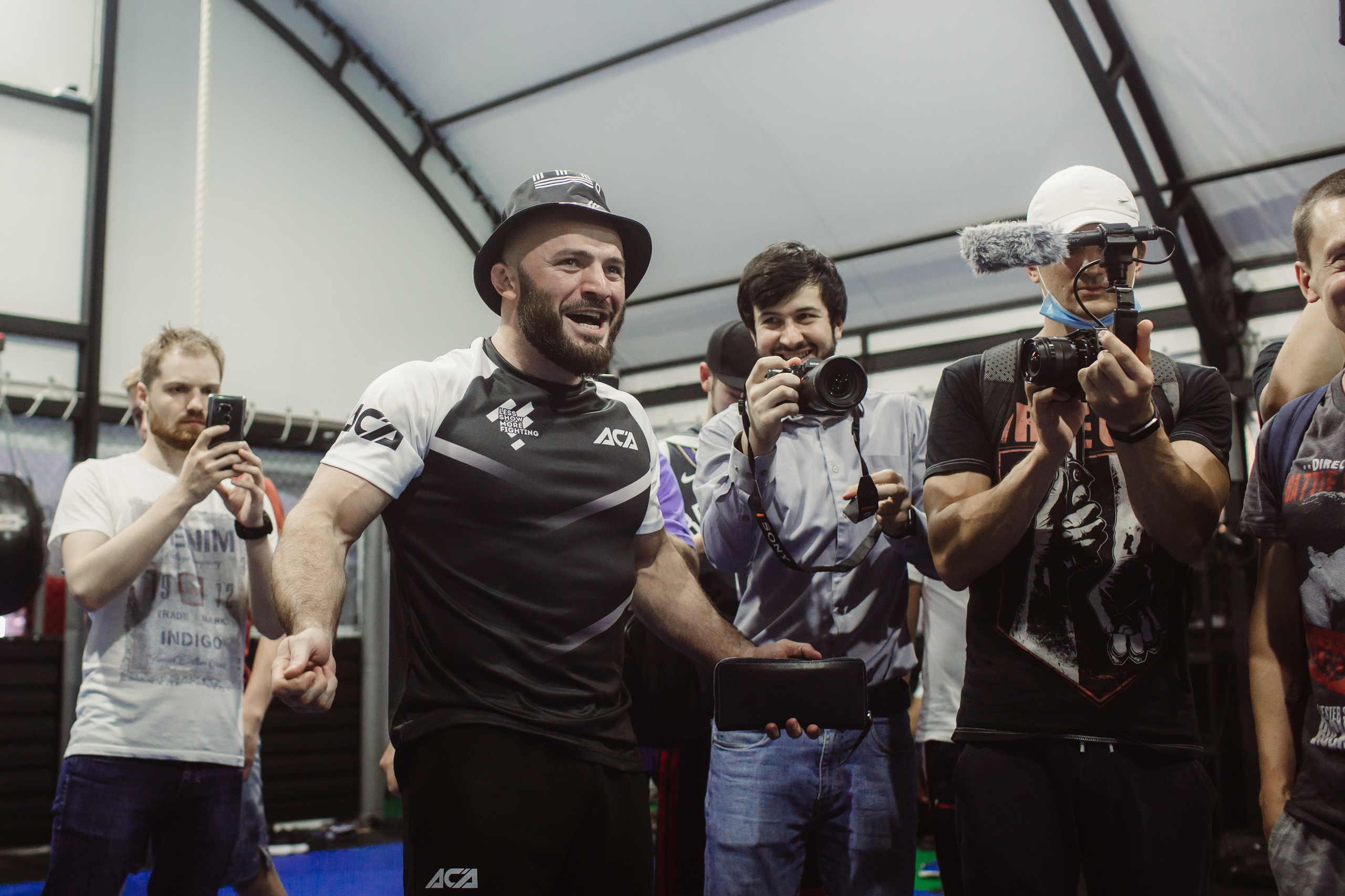 Тренировка перед боем Емельяненко и Исмаилова. Репортажный Фотограф в Сочи и Москве Алексей Орлов