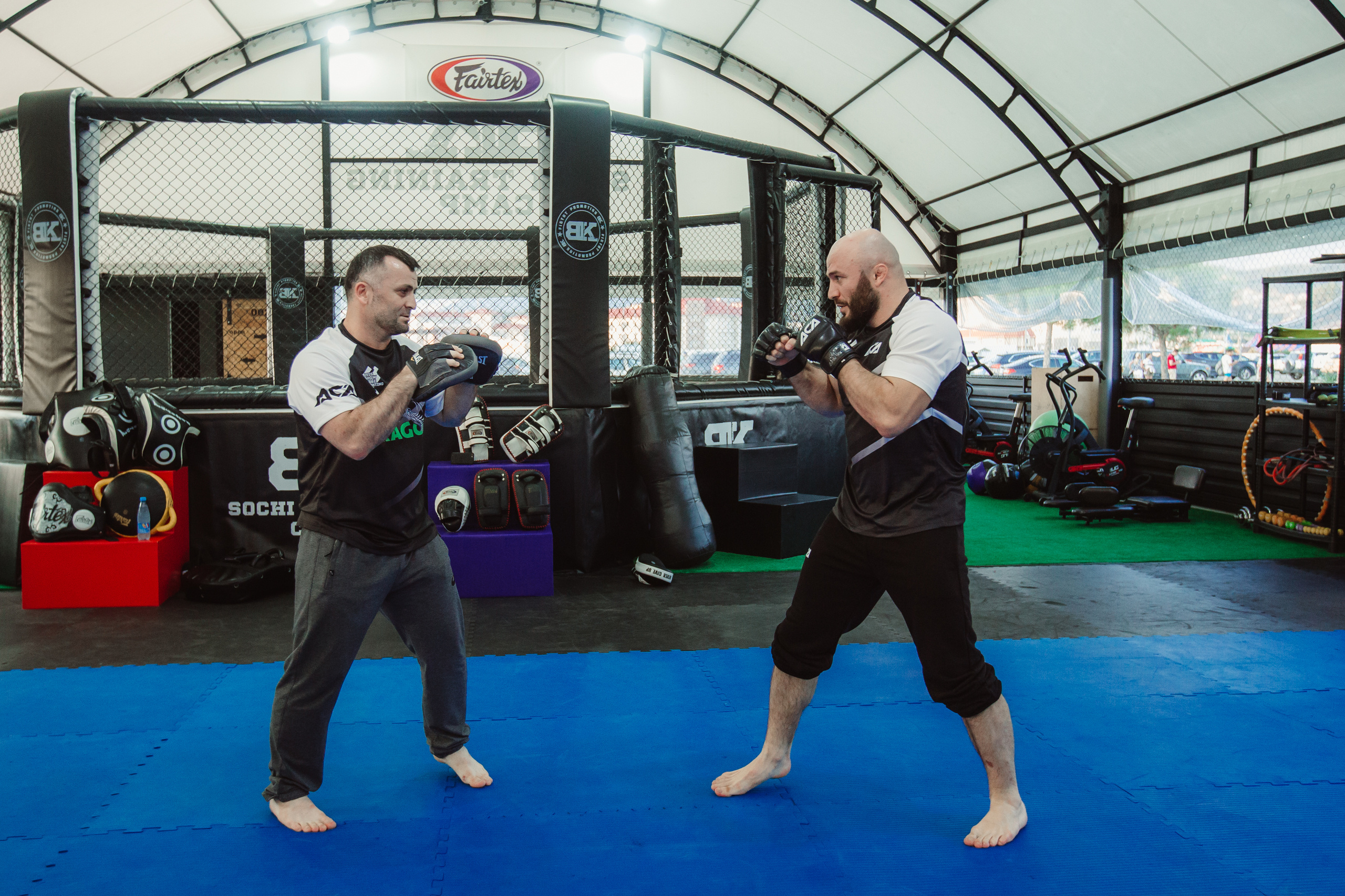 Тренировка перед боем Емельяненко и Исмаилова. Репортажный Фотограф в Сочи и Москве Алексей Орлов