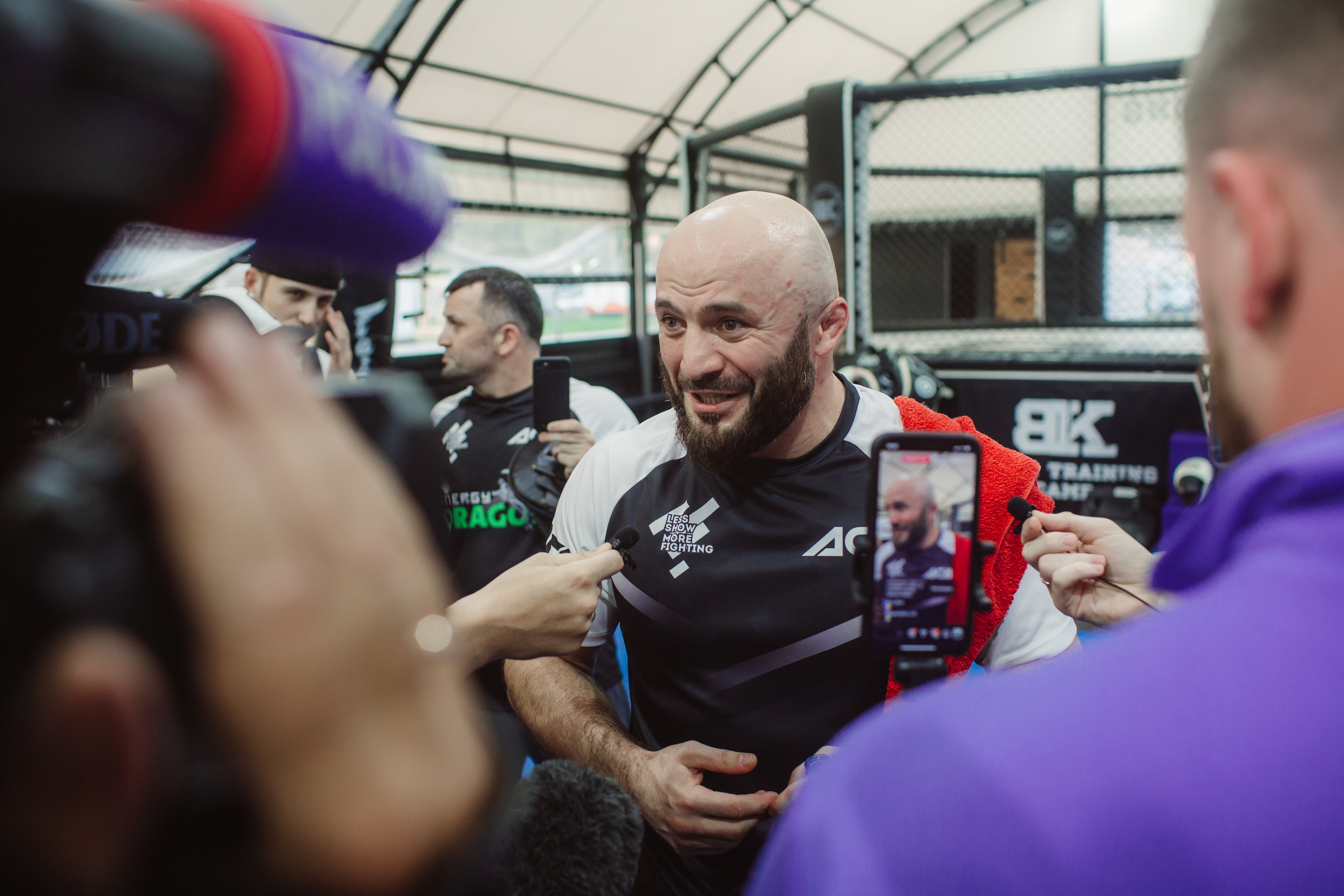 Тренировка перед боем Емельяненко и Исмаилова. Репортажный Фотограф в Сочи и Москве Алексей Орлов