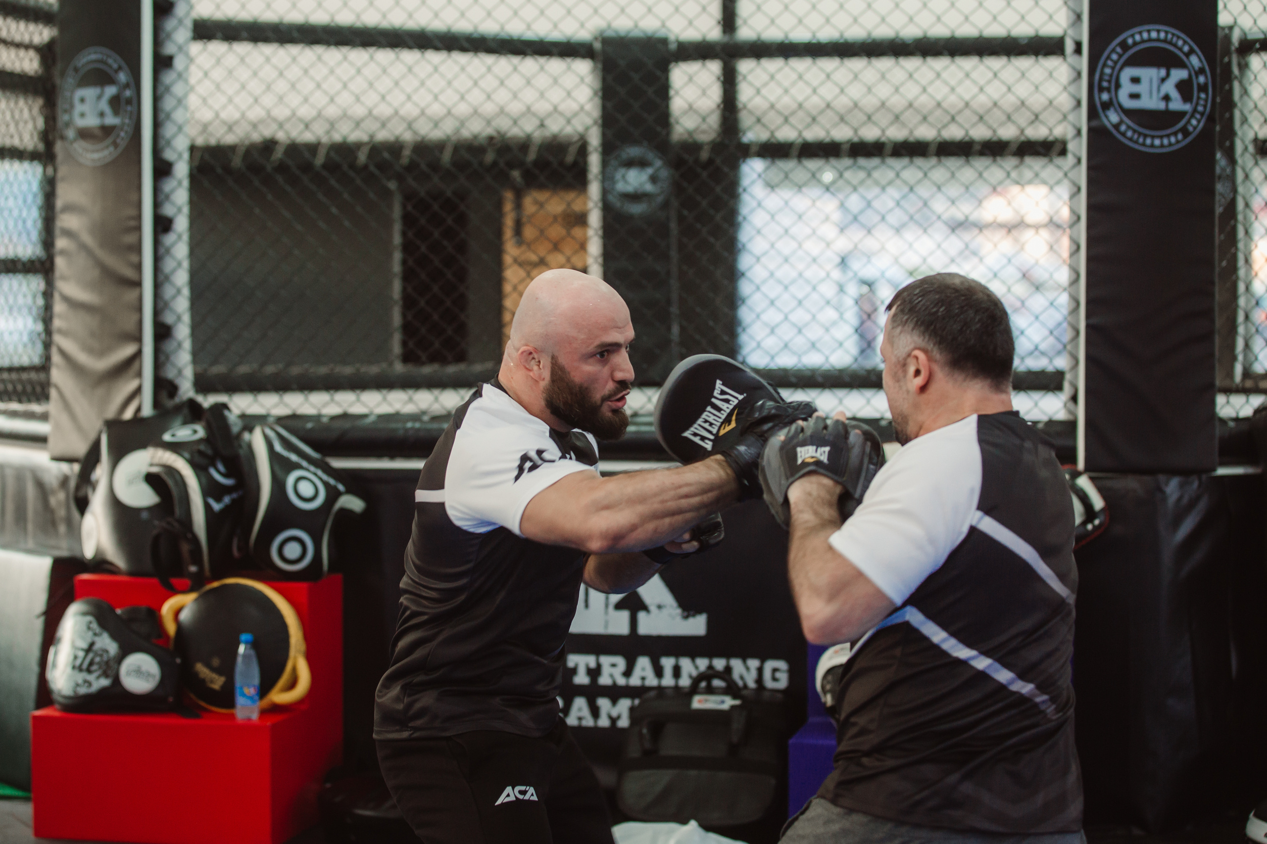 Тренировка перед боем Емельяненко и Исмаилова. Репортажный Фотограф в Сочи и Москве Алексей Орлов