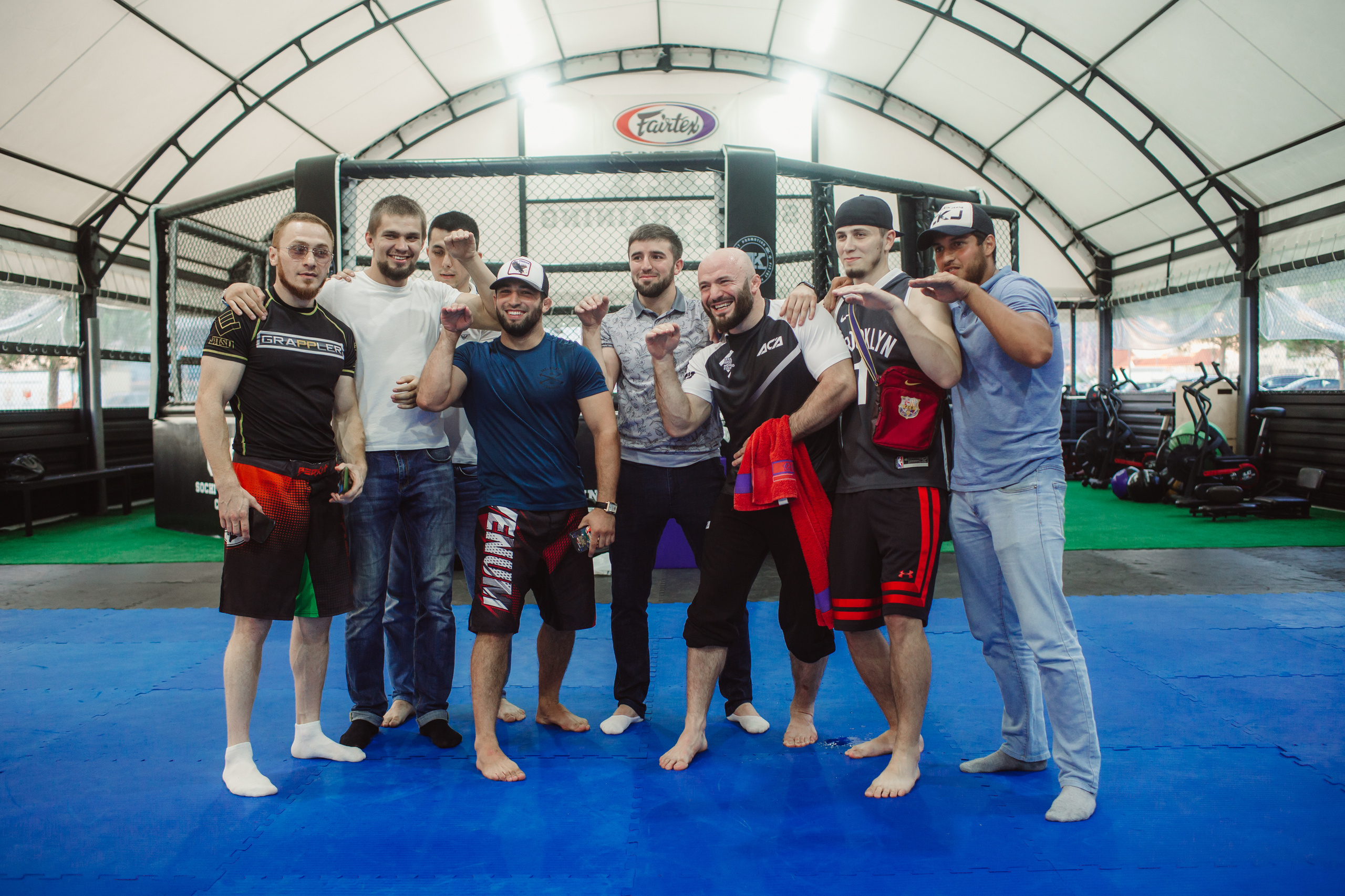 Тренировка перед боем Емельяненко и Исмаилова. Репортажный Фотограф в Сочи и Москве Алексей Орлов