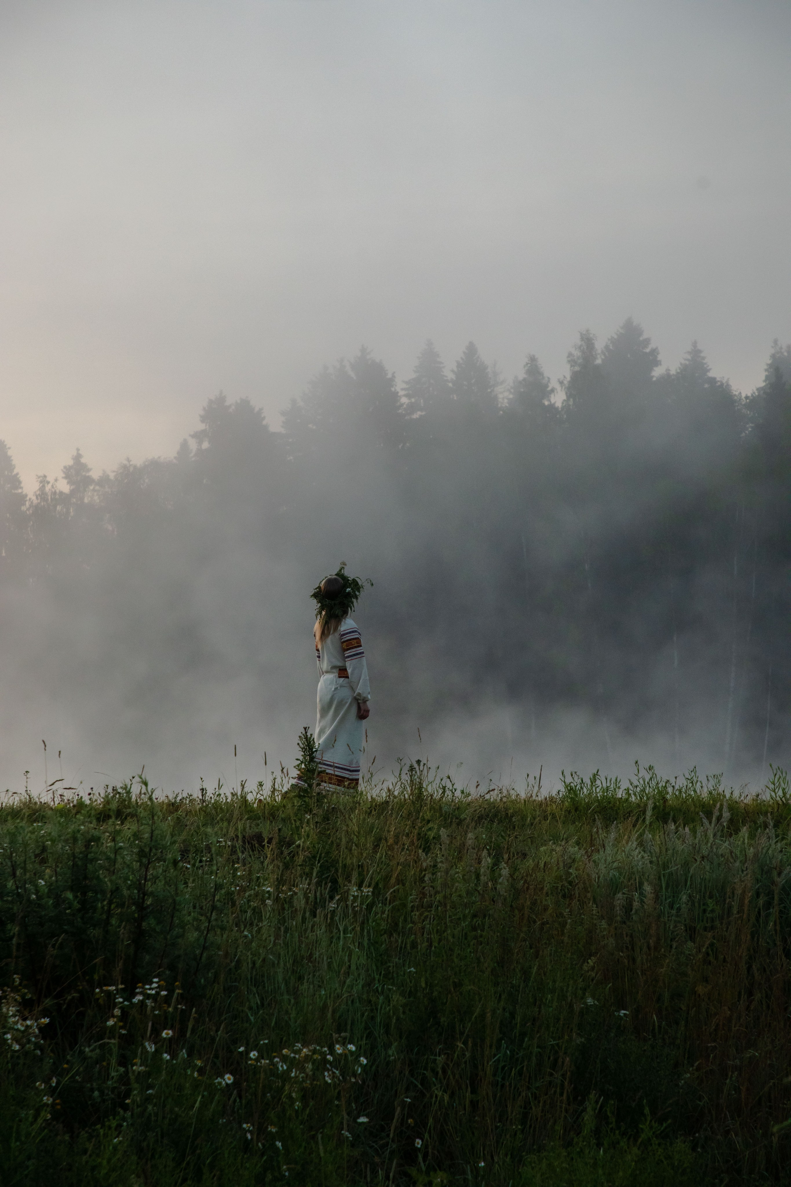 Купальская история на рассвете. Юлия Башкатова, сказочный фотограф, Москва