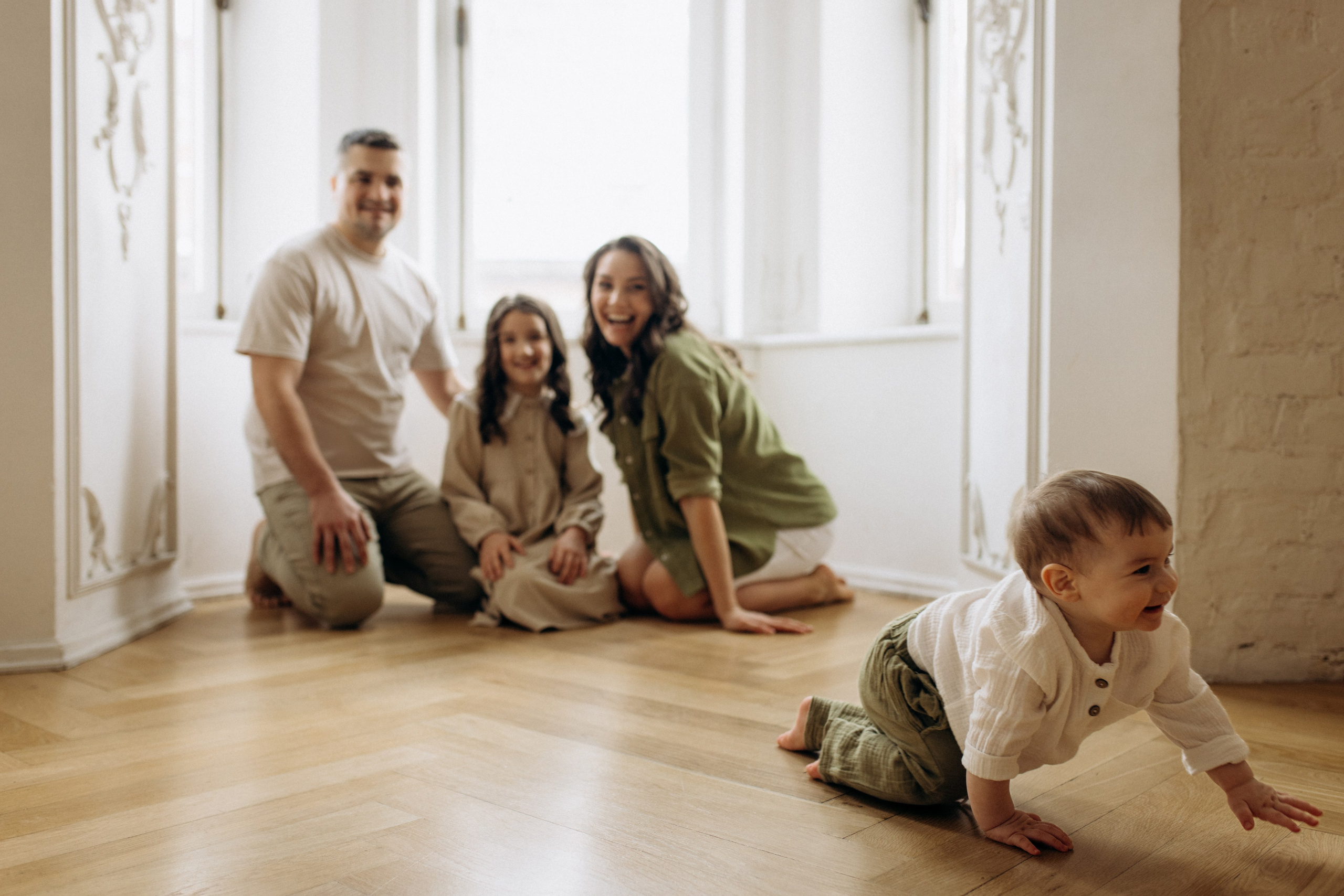 Александра, Саша, Мелания и Мирон. Klerout Photographer