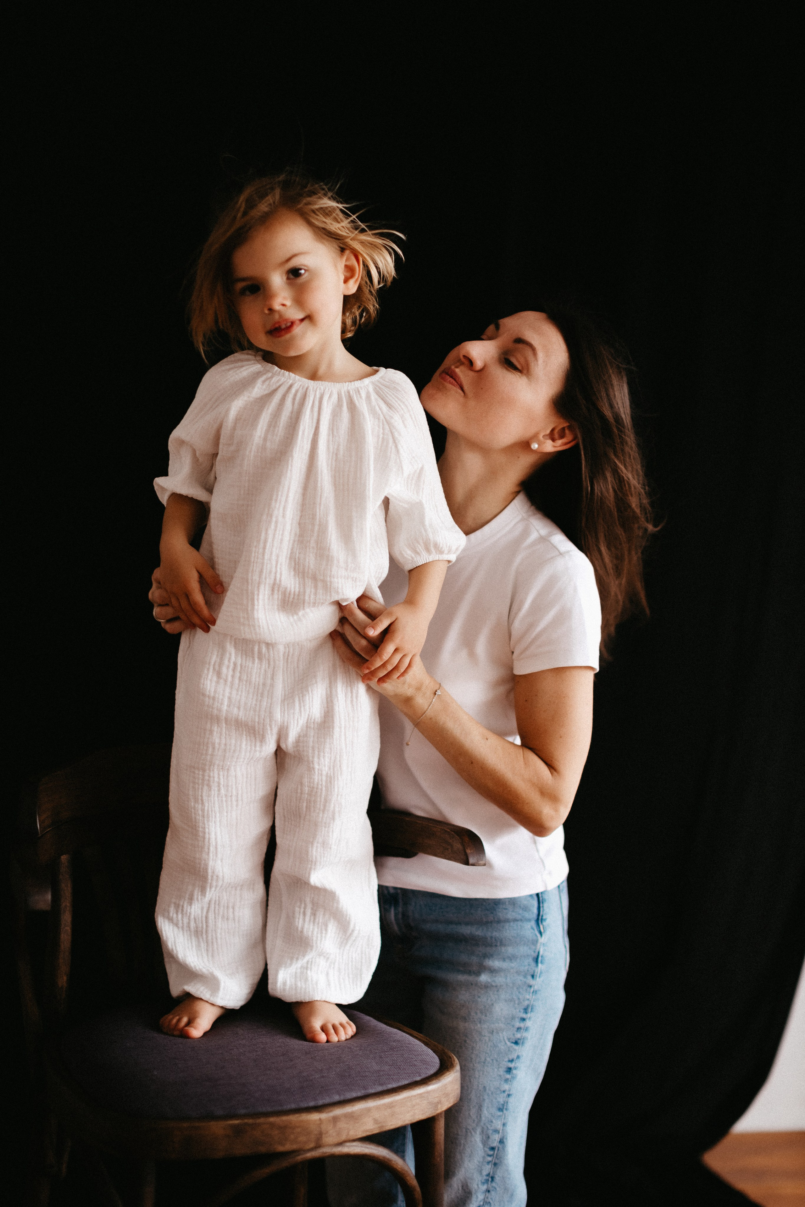 Мама и девочки. Евгения Пелипас