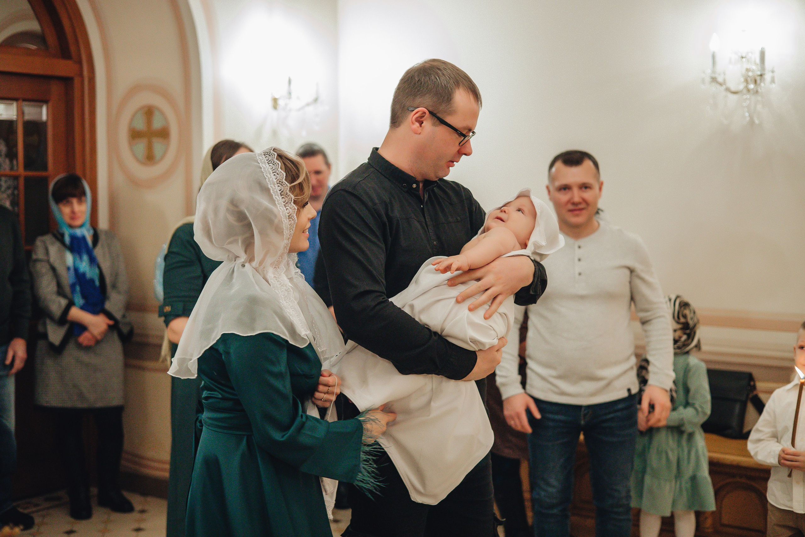 Крещение Андрея. Свадебный и семейный фотограф Пушкин Царское Село СПБ Питер Санкт-Петербург и Рязань Ольга Козлова