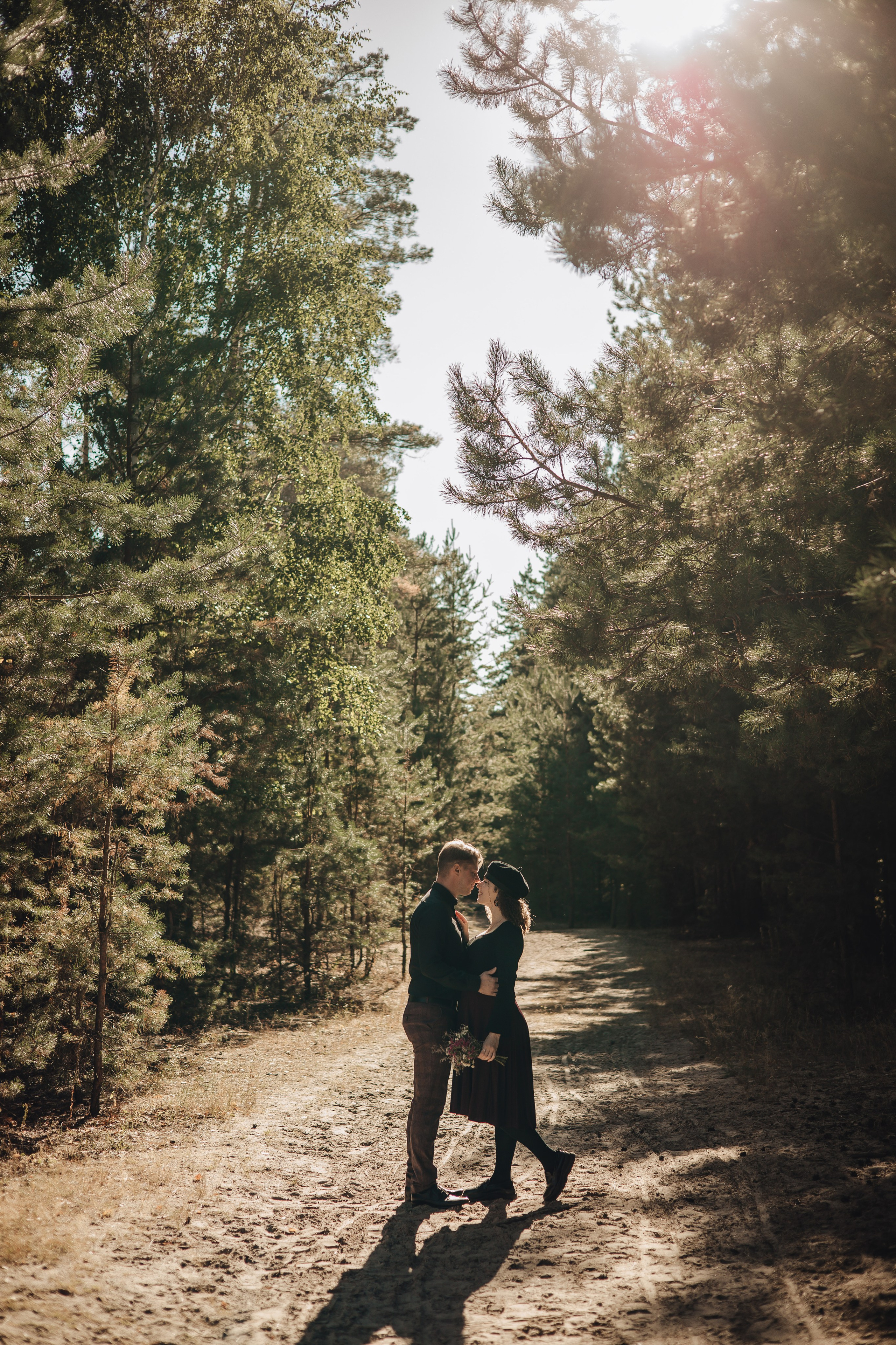 Саша и Вика. Лес. Свадебный и семейный фотограф Пушкин Царское Село СПБ Питер Санкт-Петербург и Рязань Ольга Козлова