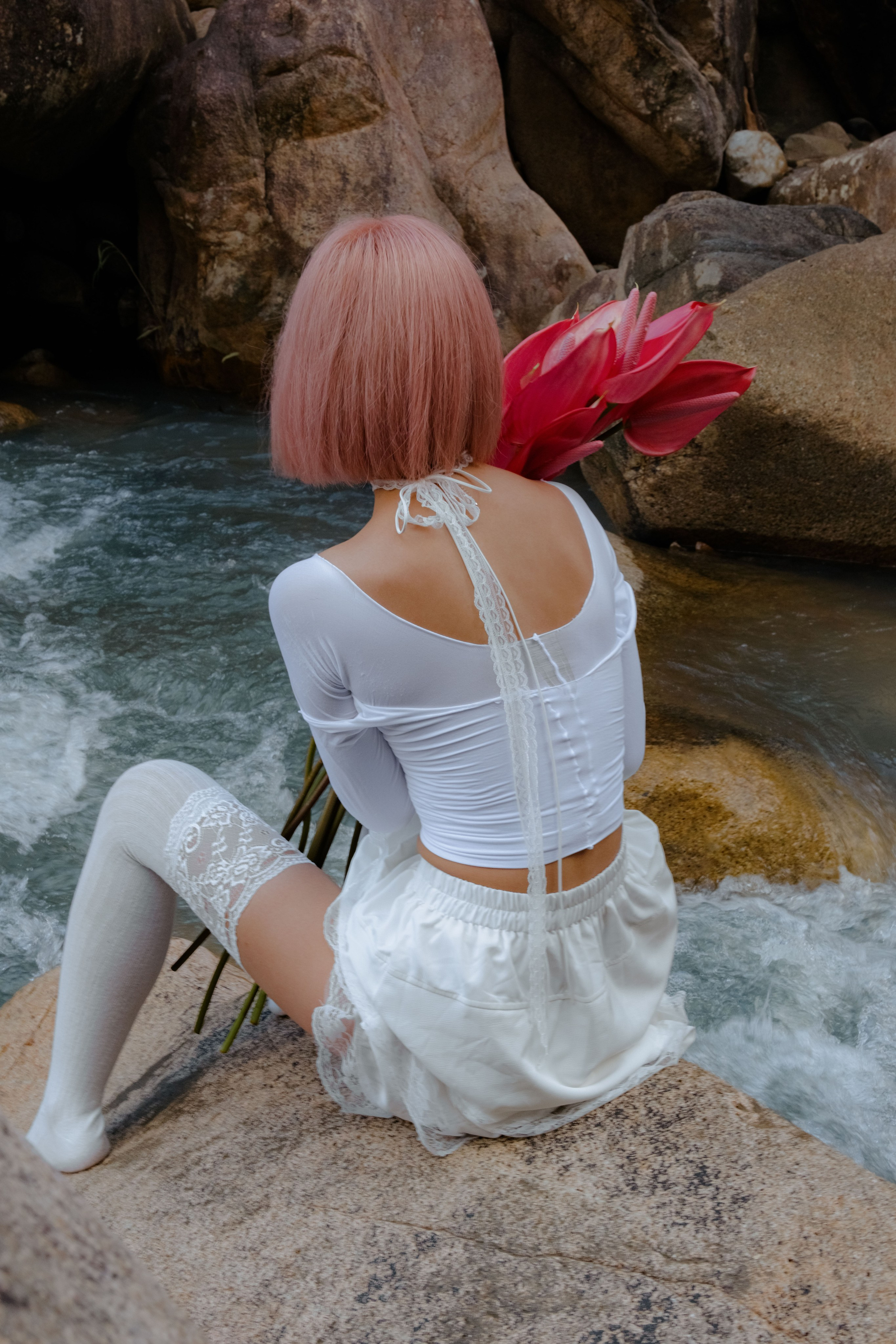 Location "Ba Ho Waterfall". Portrait photographer Nha Trang | Julia Meshanina