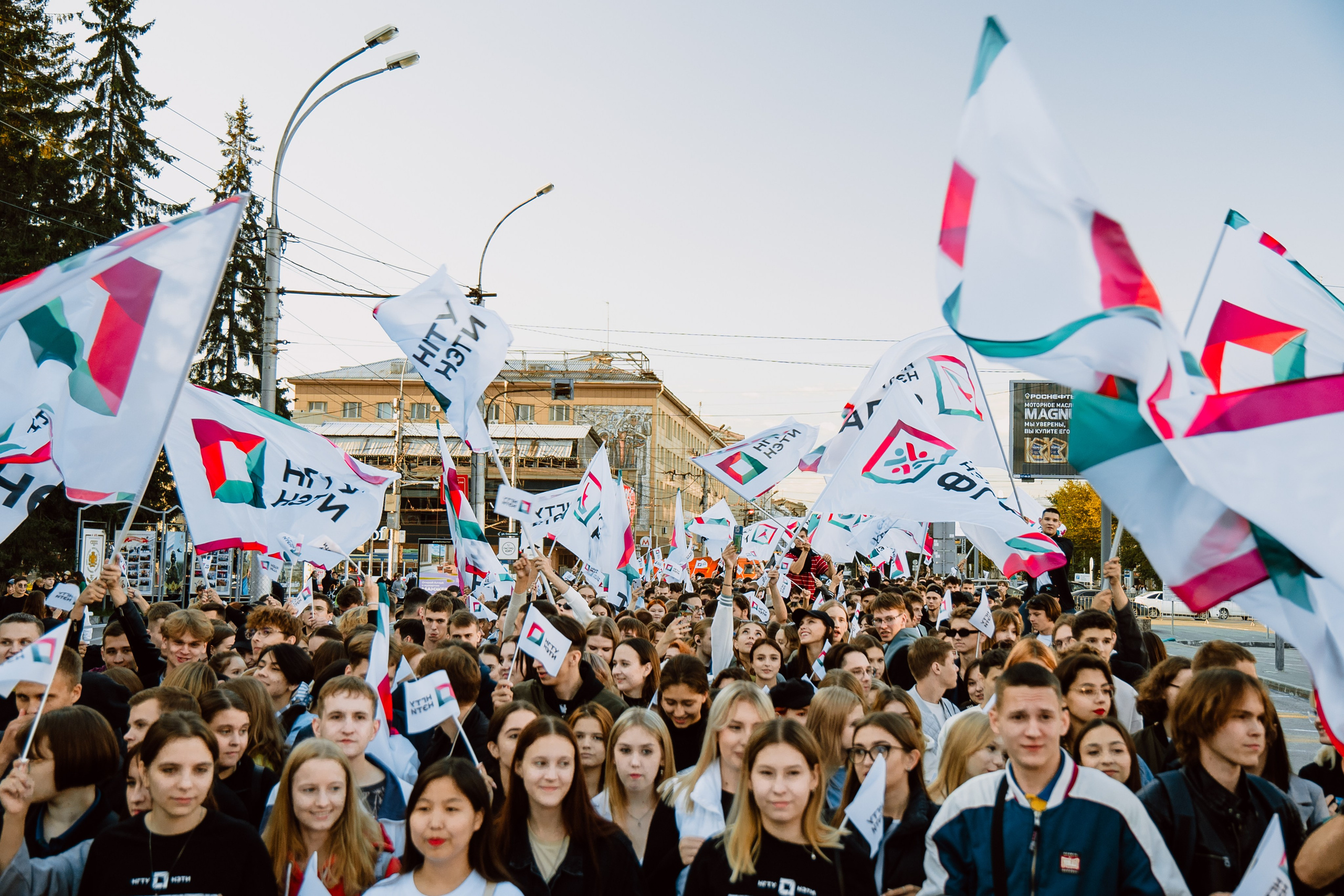 Парад студенчества. Фотограф Новосибирск Вероника Вишневская