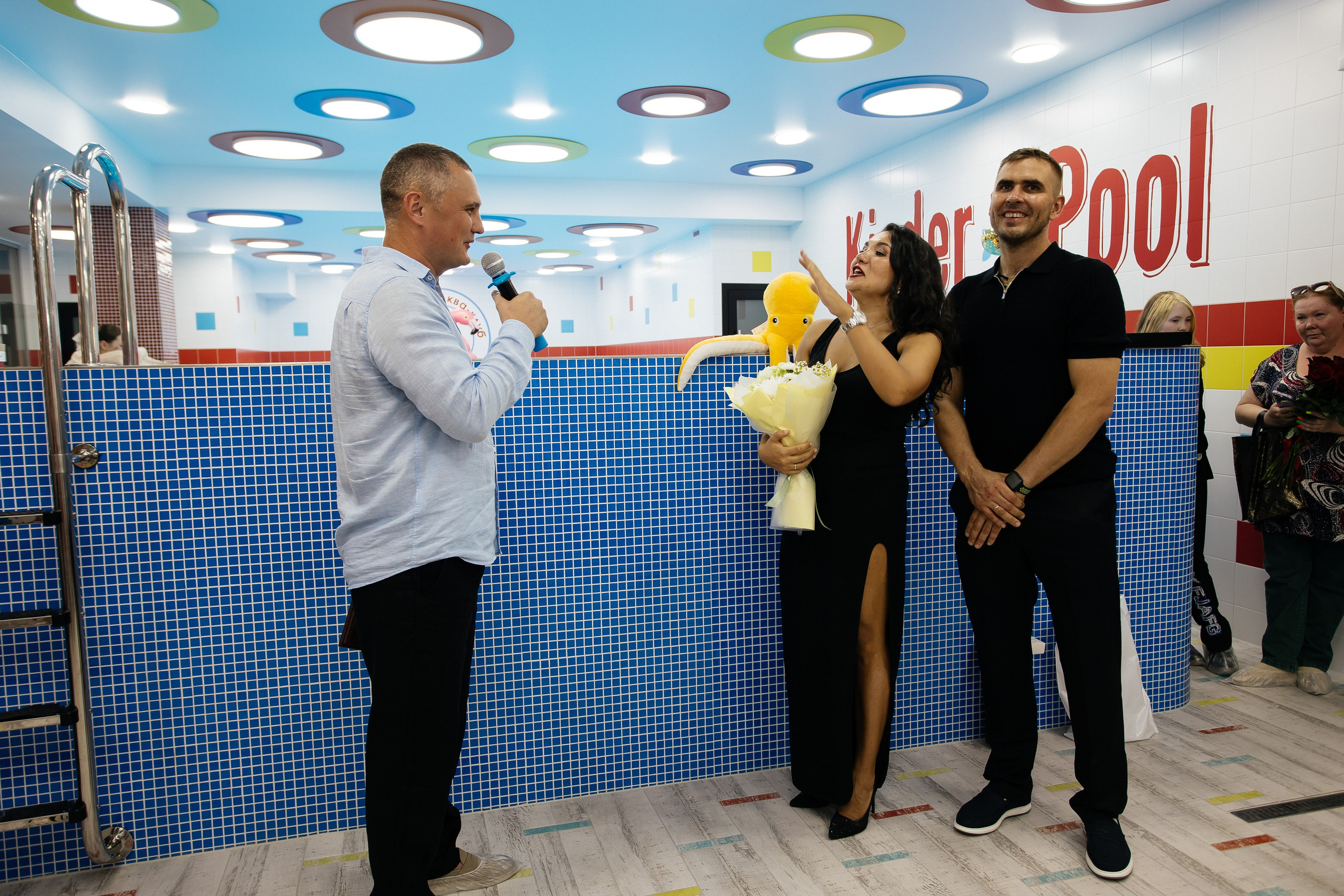 Открытие бассейна. Фотограф в Иркутске