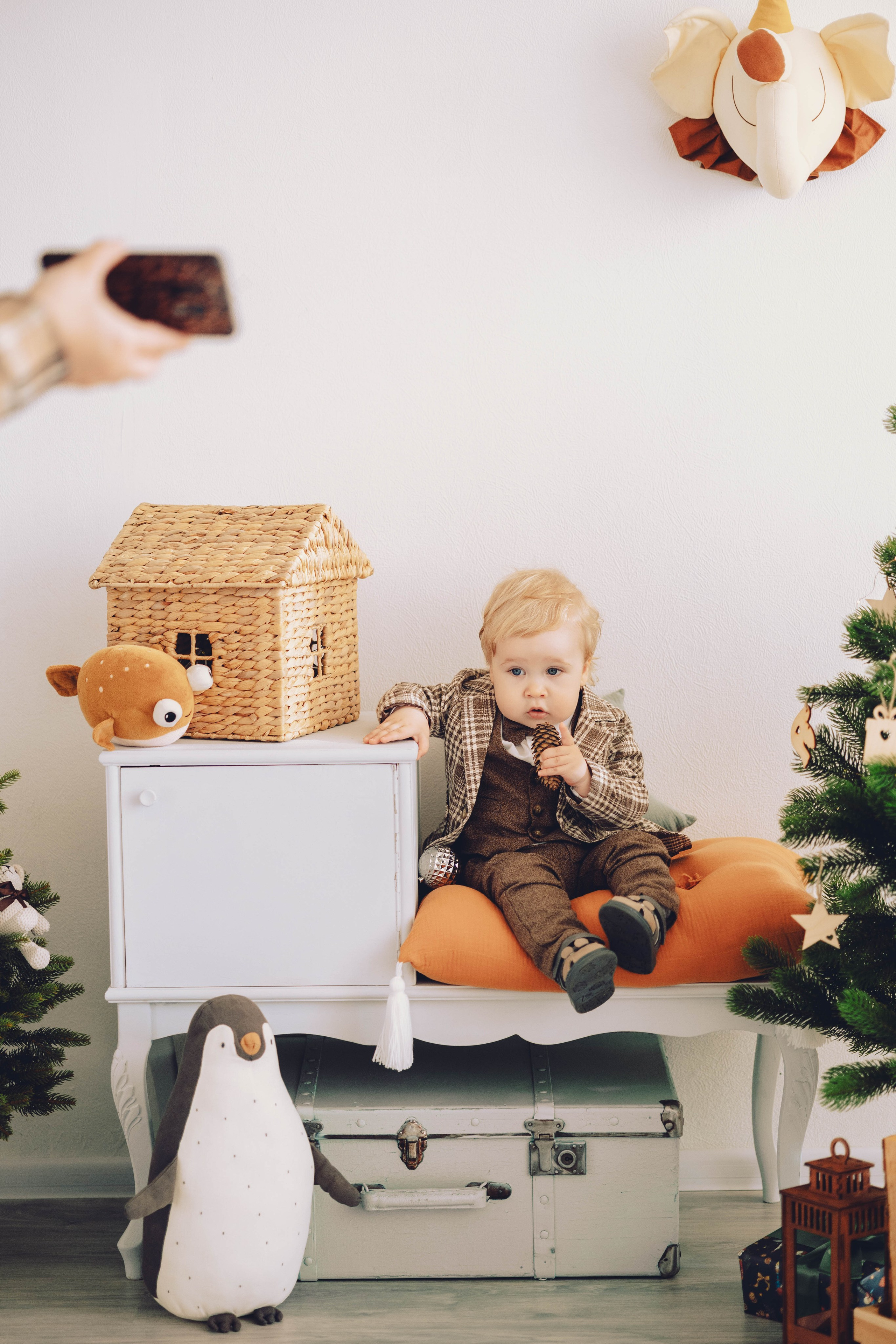 Новогодняя в студии. Семейный фотограф в Дзержинске Наталья Лаэтина