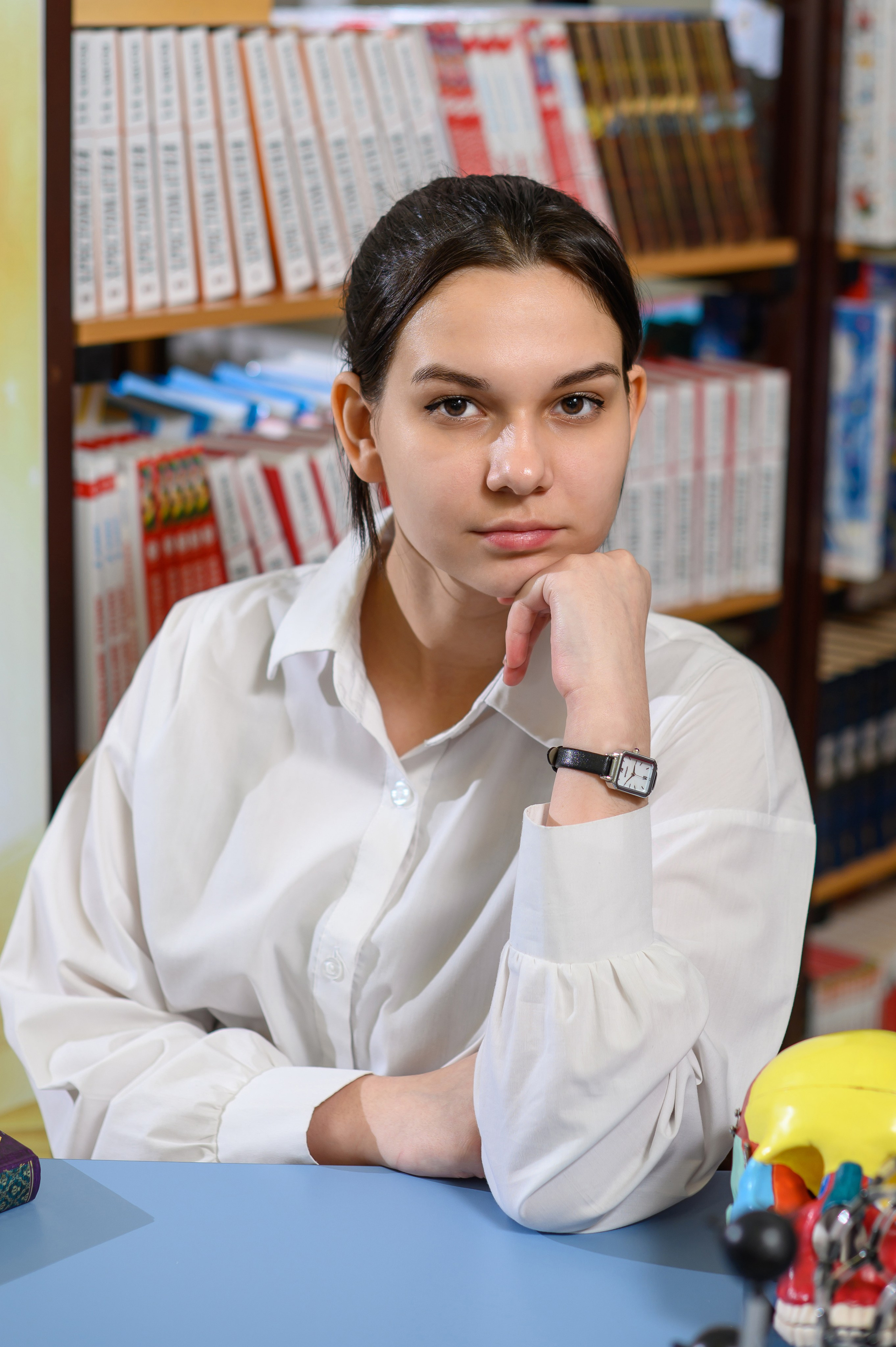 Фотосессия в школьной библиотеке Краснодар СОШ 102 9М класс. Вячеслав Скрипник Фотограф Краснодар