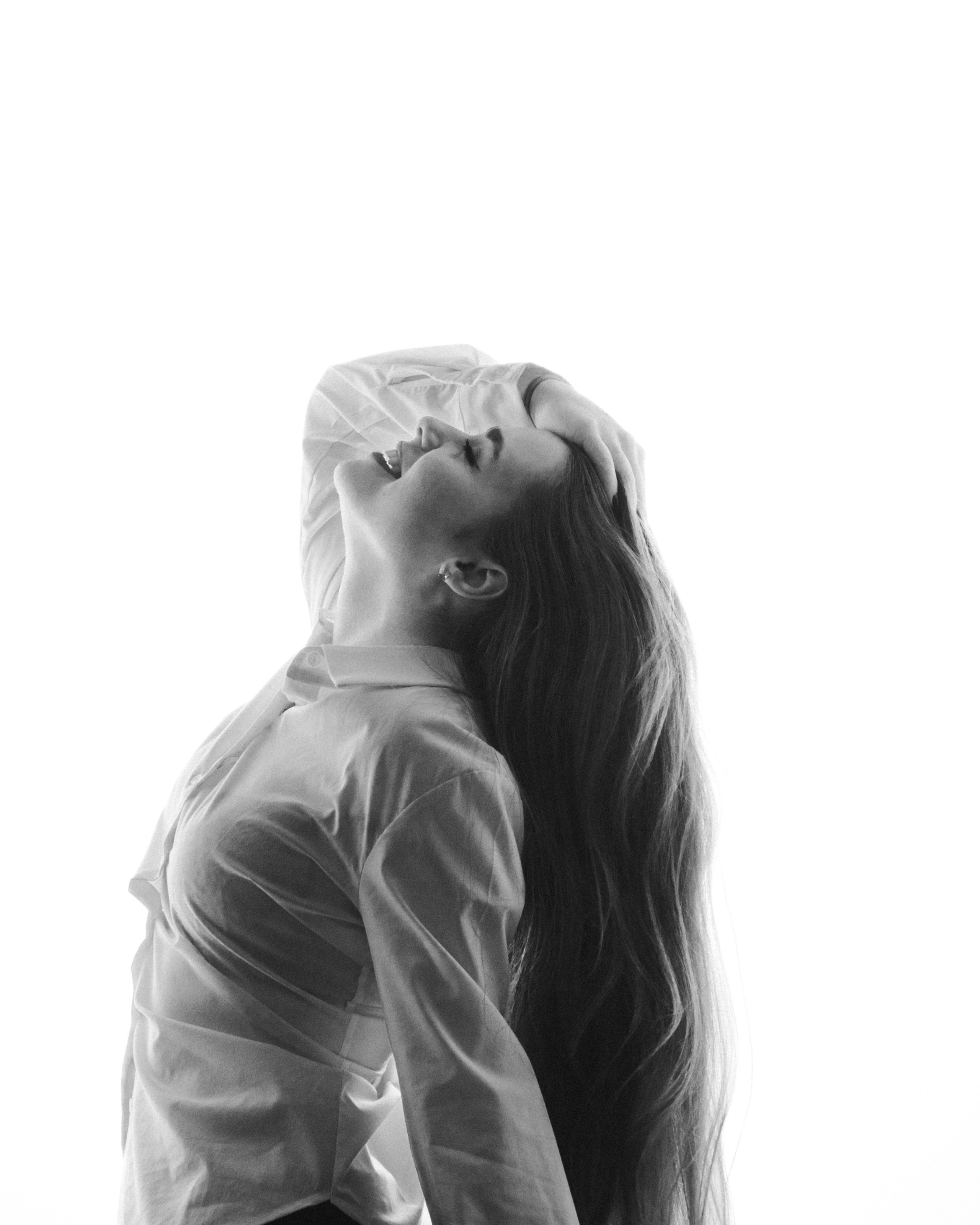 Черно-белый портрет. Портретный фотограф в Москве Владимир Саяпин