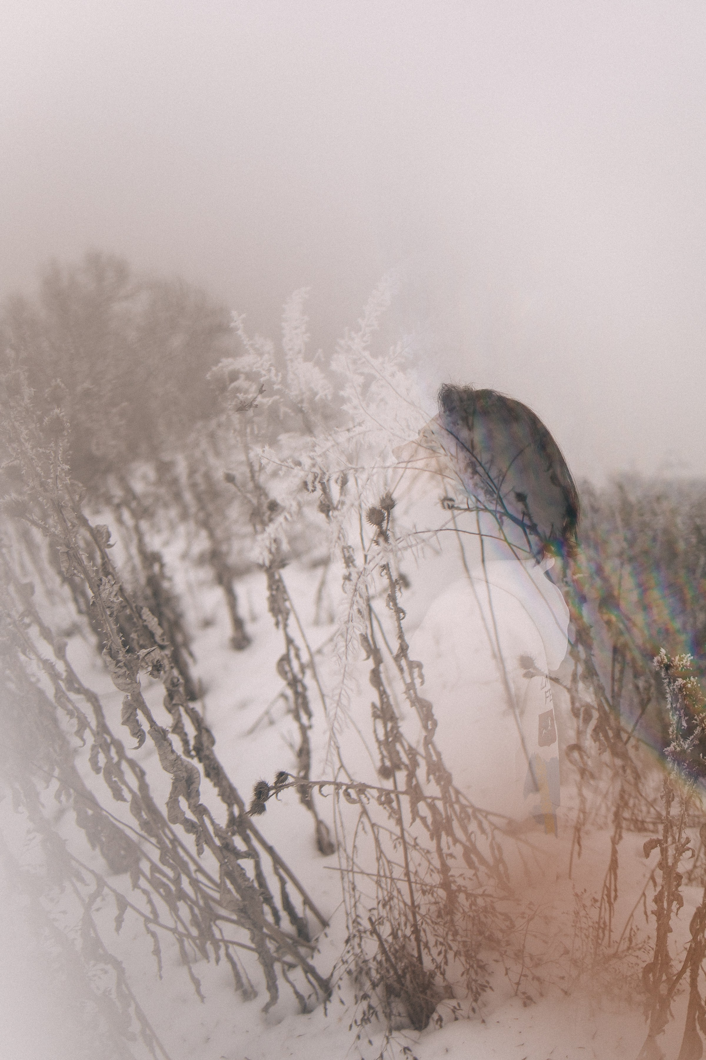 Ксю и снег / Алматы. Фотограф Наталья Гончарова. Снимаю живые портреты в Алматы