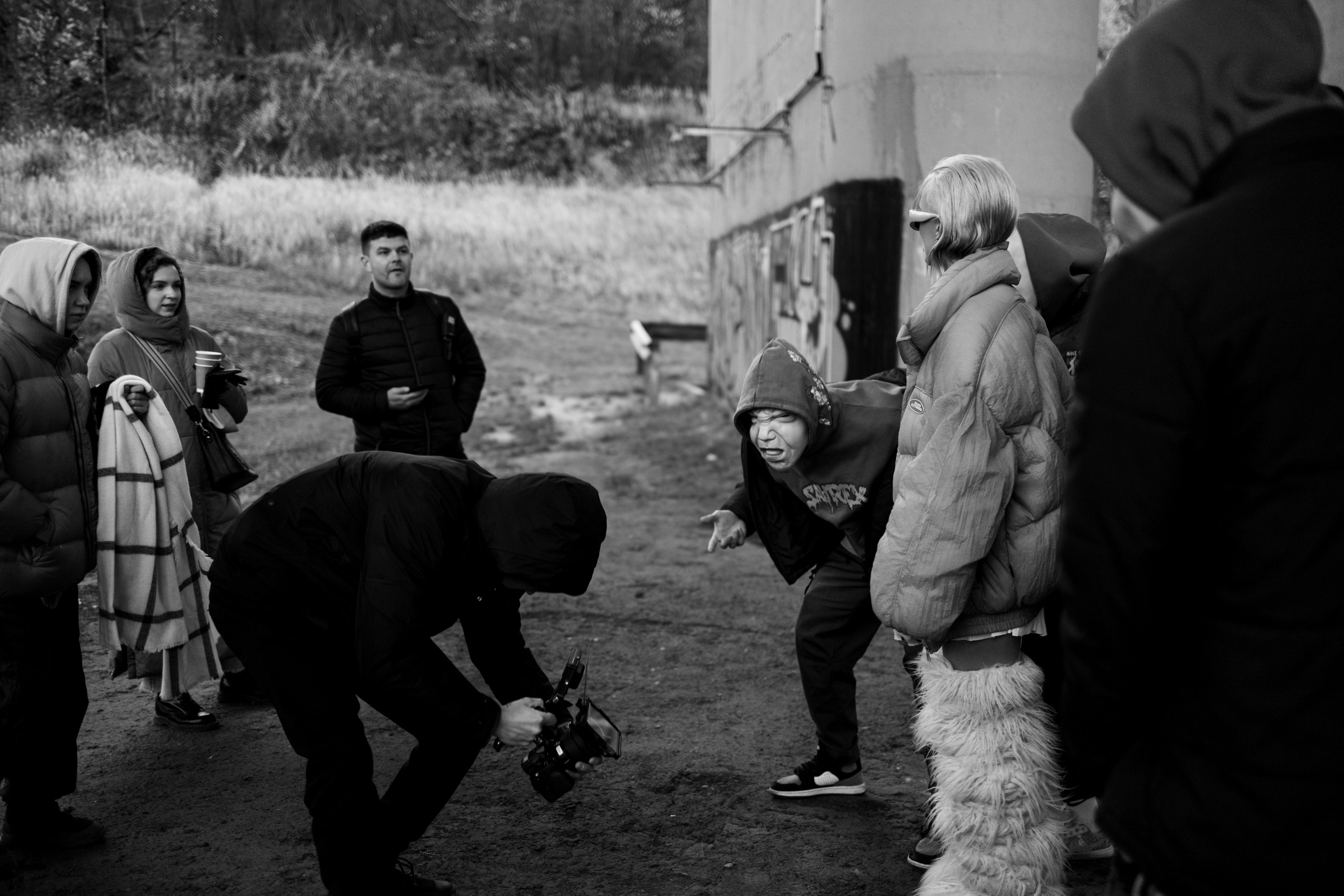Съемки клипа. Фотограф Москва