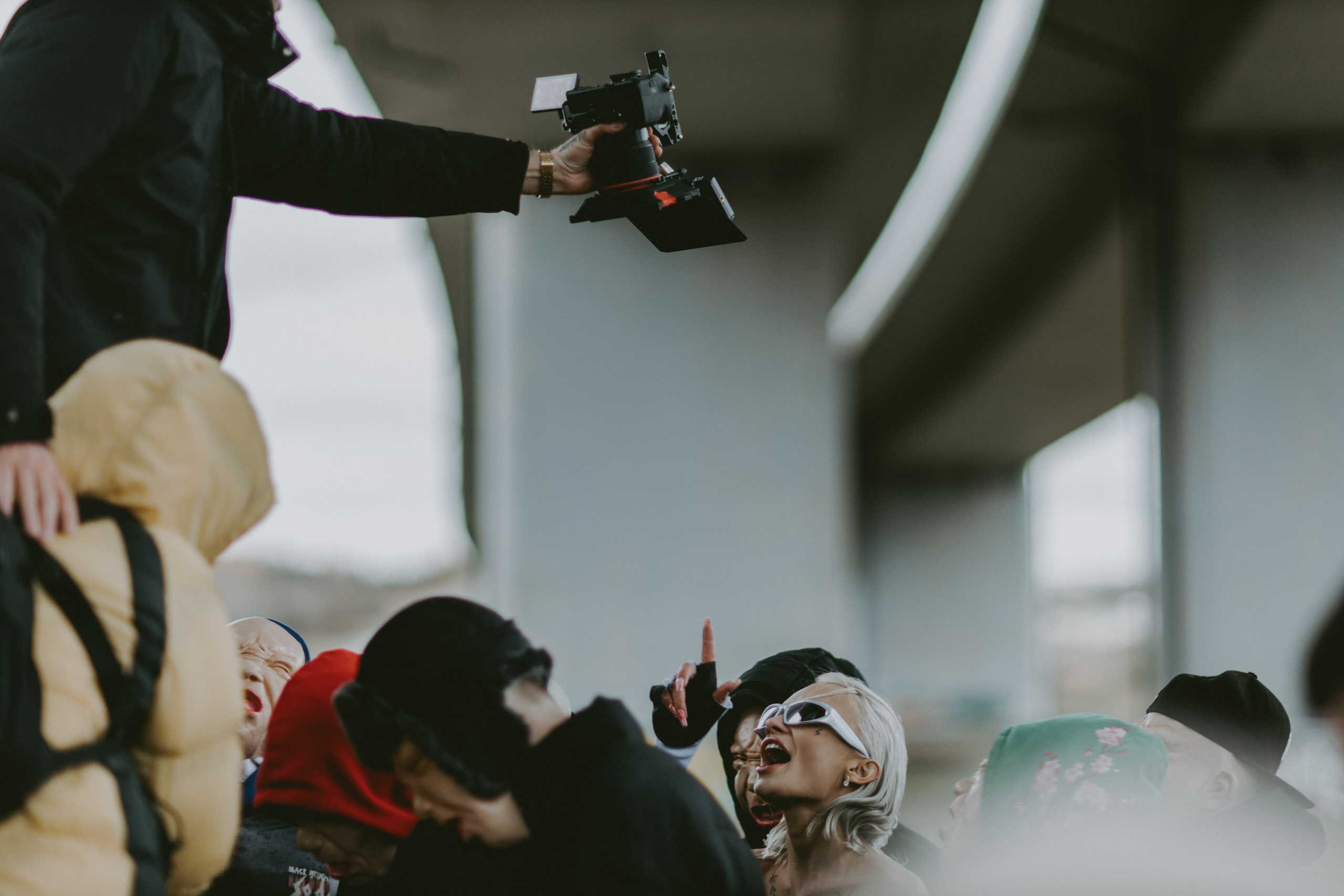 Съемки клипа. Фотограф Москва