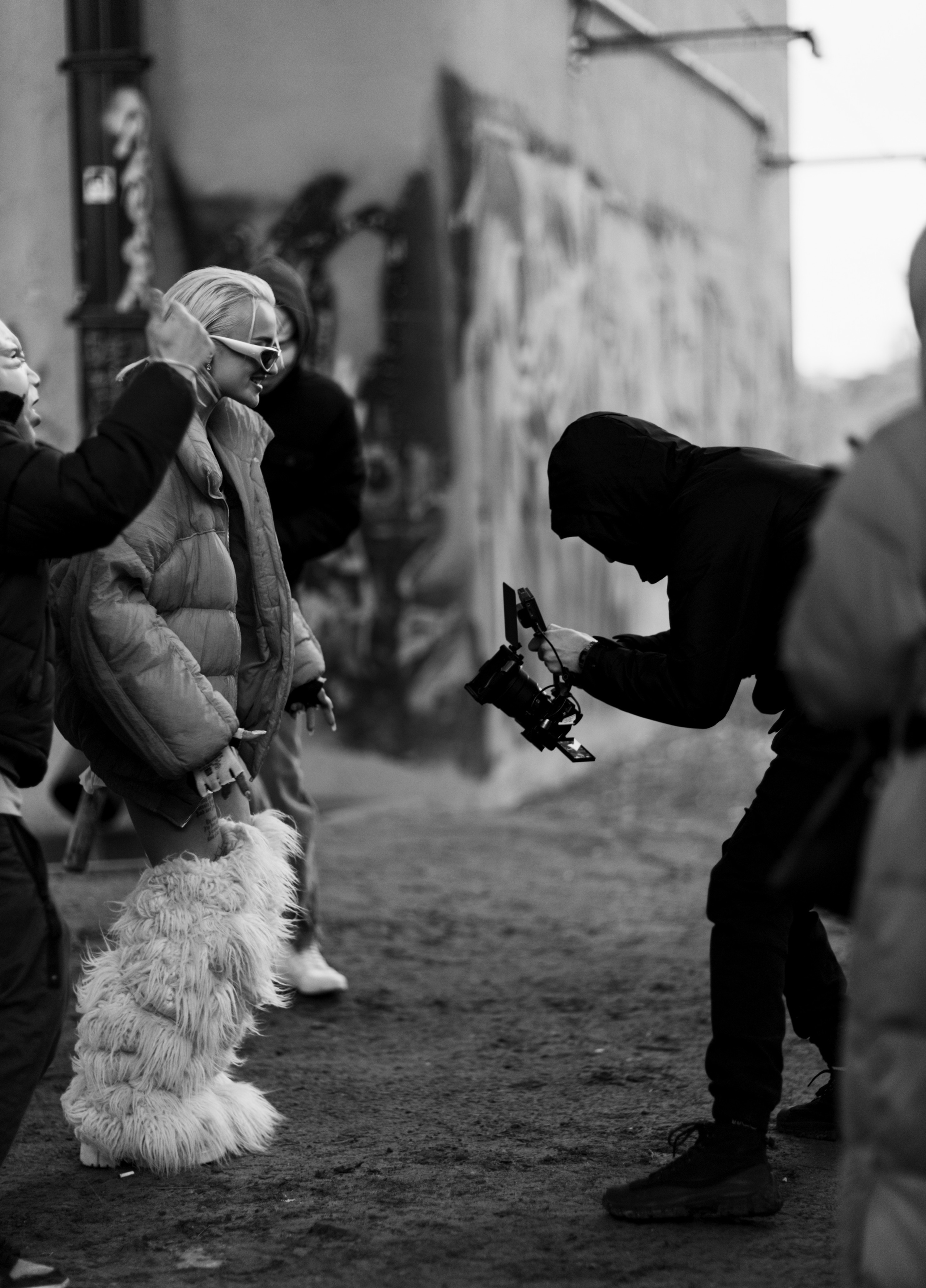 Съемки клипа. Фотограф Москва