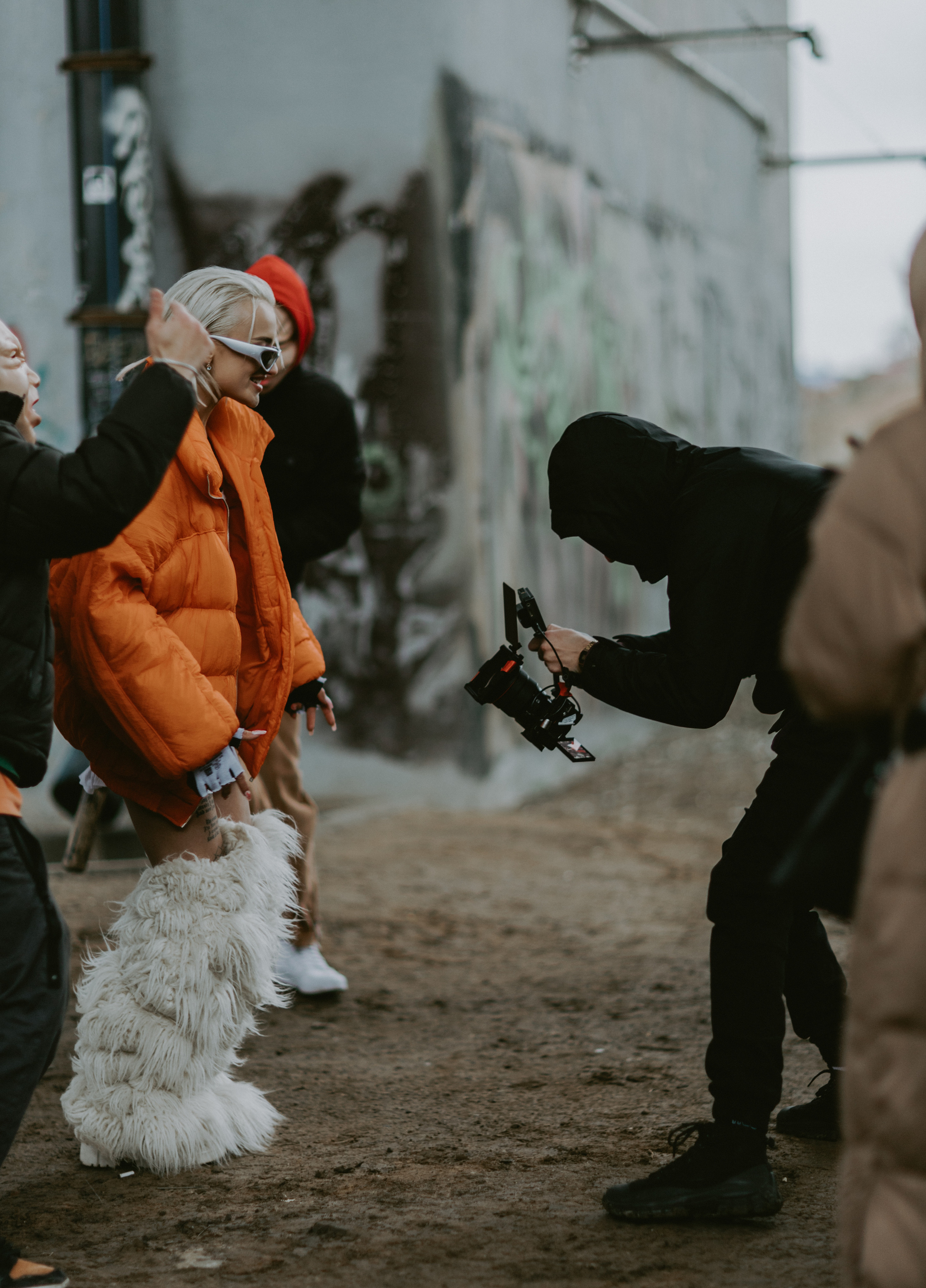 Съемки клипа. Фотограф Москва