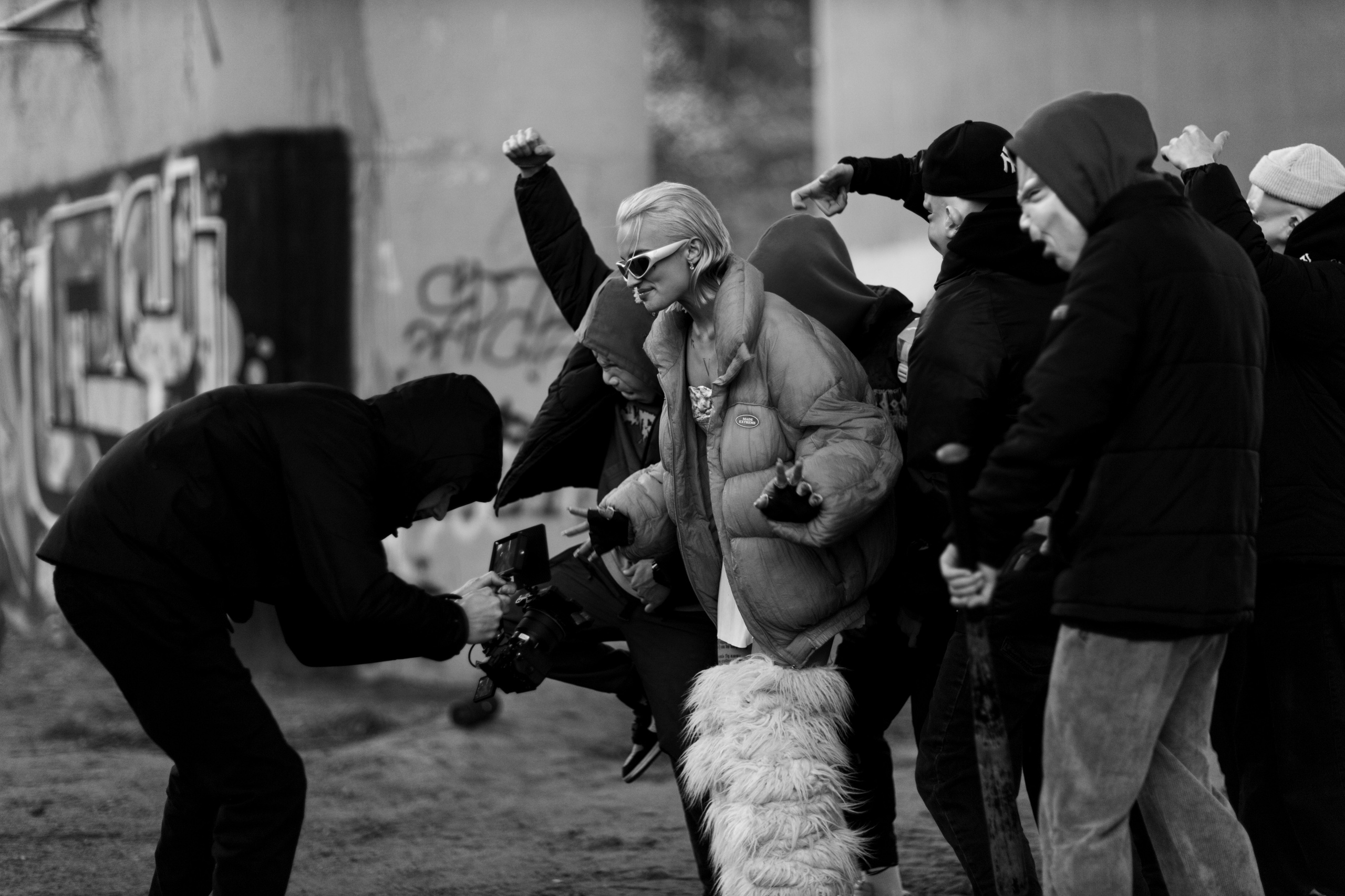 Съемки клипа. Фотограф Москва