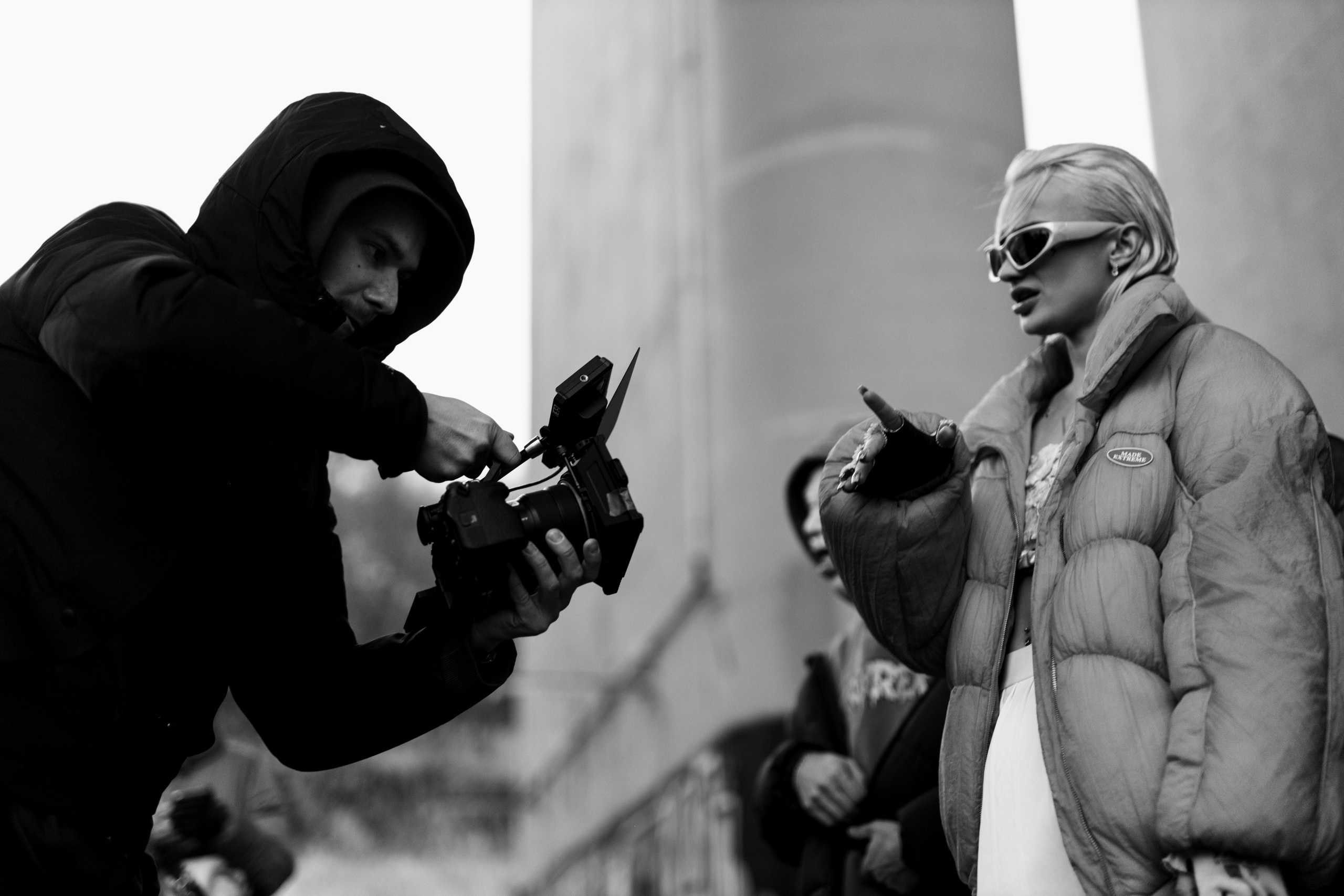 Съемки клипа. Фотограф Москва