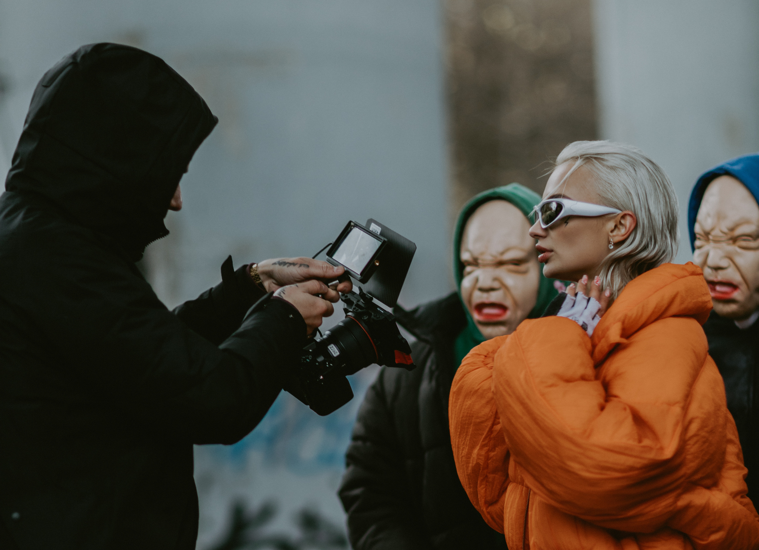 Съемки клипа. Фотограф Москва
