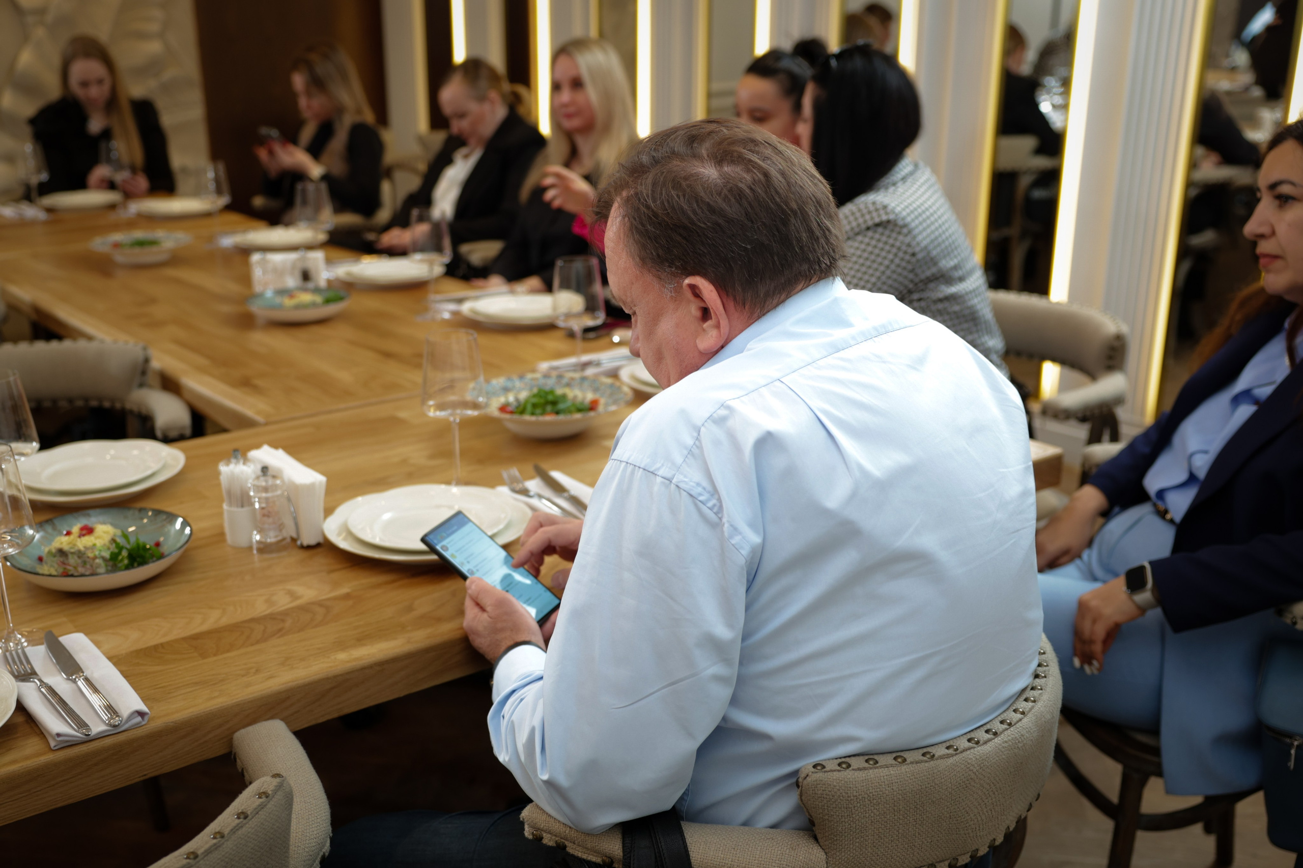 Бизнесс завтрак Level Group. Свадебный фотограф Астрахань