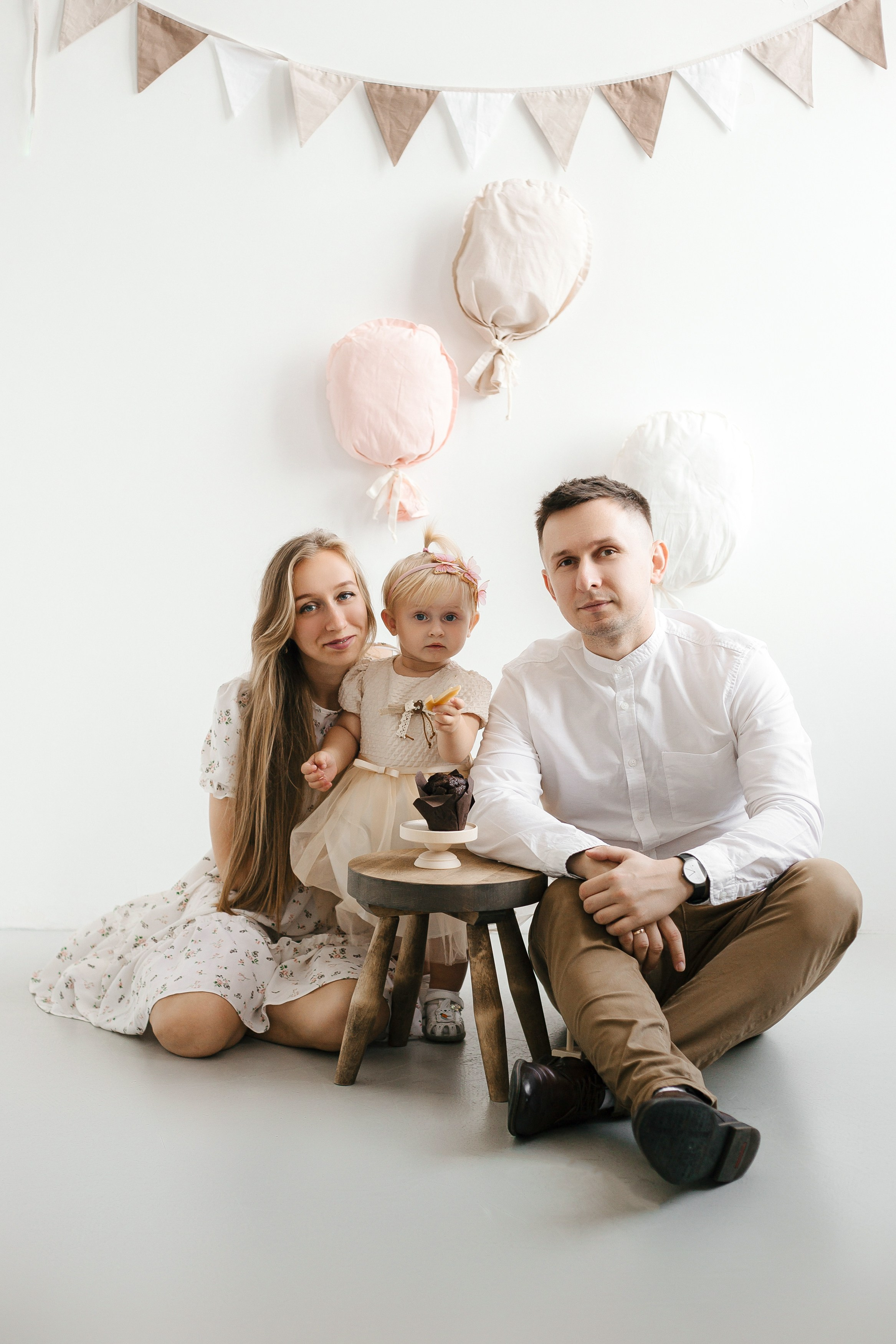 Василий, Надежда и Верочка. Портретный, семейный, свадебный фотограф в Брянске Маргарита Василькова