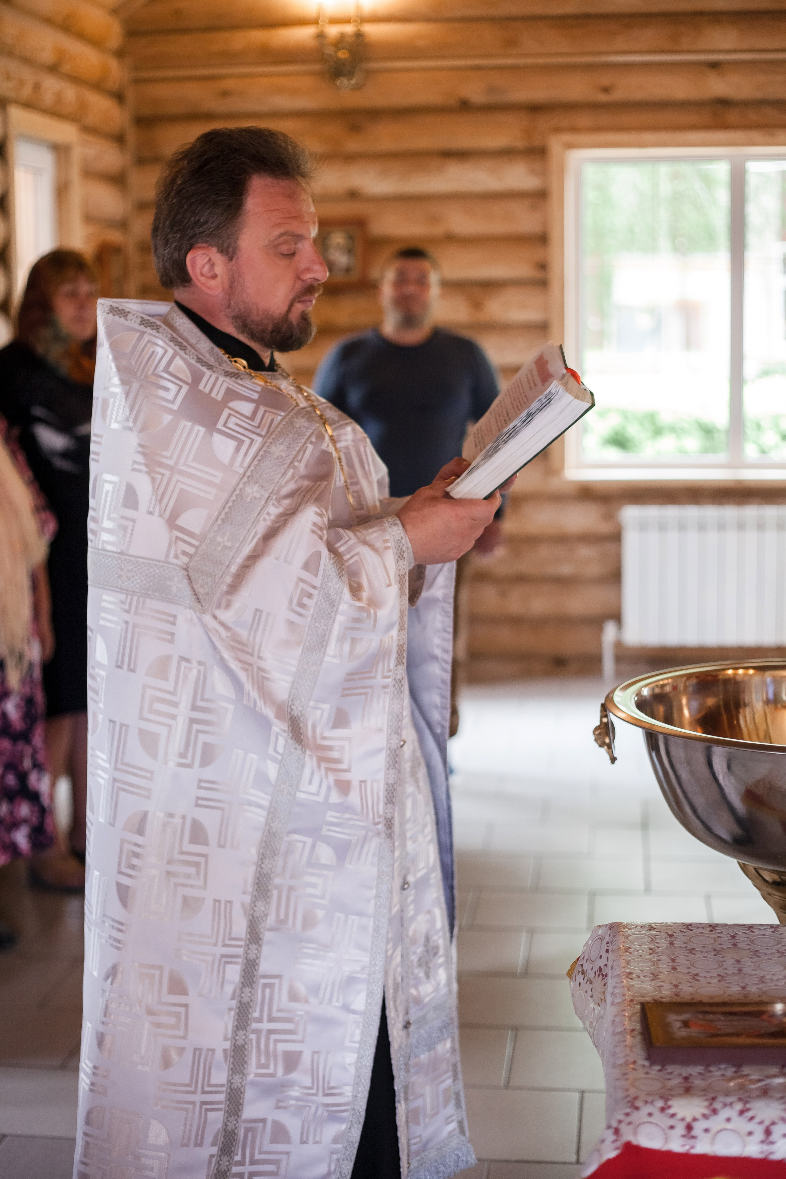 Таинство Крещения Матвея. Портретный, семейный, свадебный фотограф в Брянске Маргарита Василькова