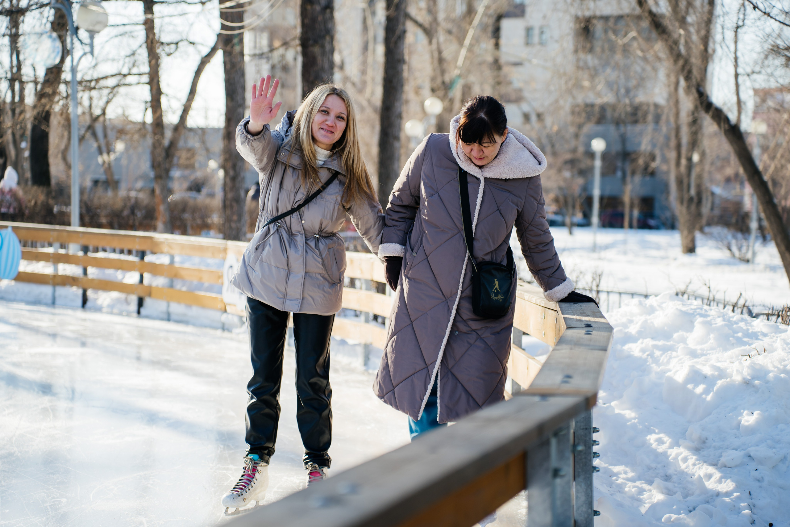 Зимний корпоратив Ариант. Видеограф и Фотограф в Челябинске Ксения и Владимир Рюмины