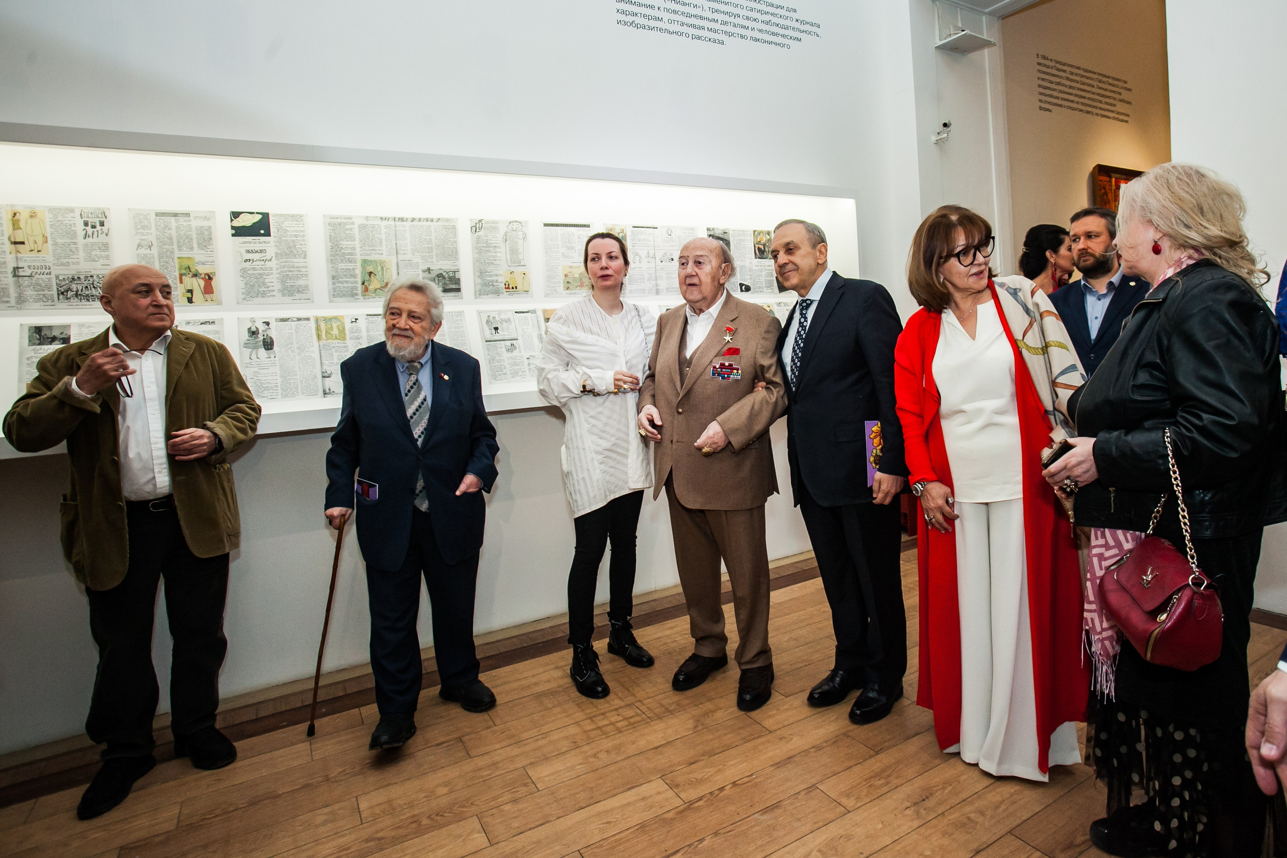 Открытие выставки Зураба Церетели. Art photographer Nino