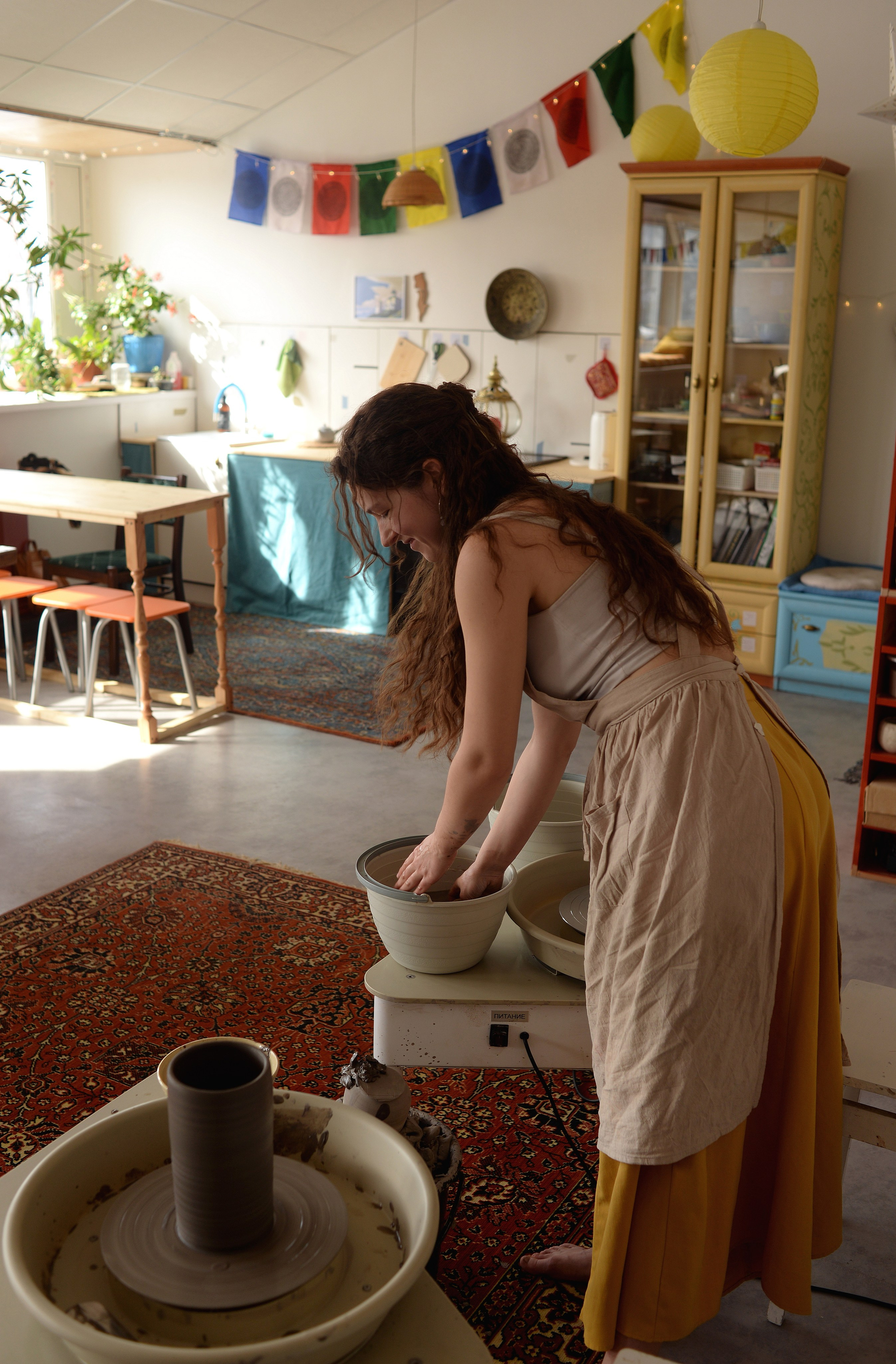Фотосессия в гончарной мастерской. Фотограф Любовь Бузыкина