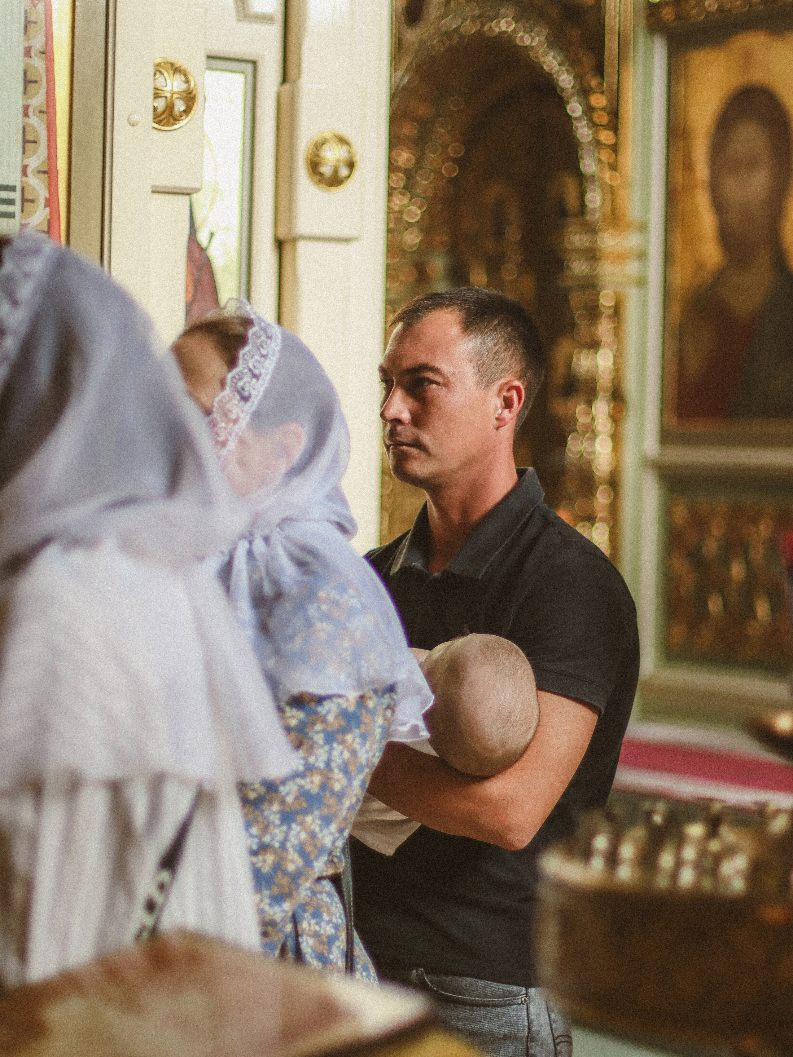 Таинство Крещения. Семейный фотограф в Ангарске Екатерина Трифонова