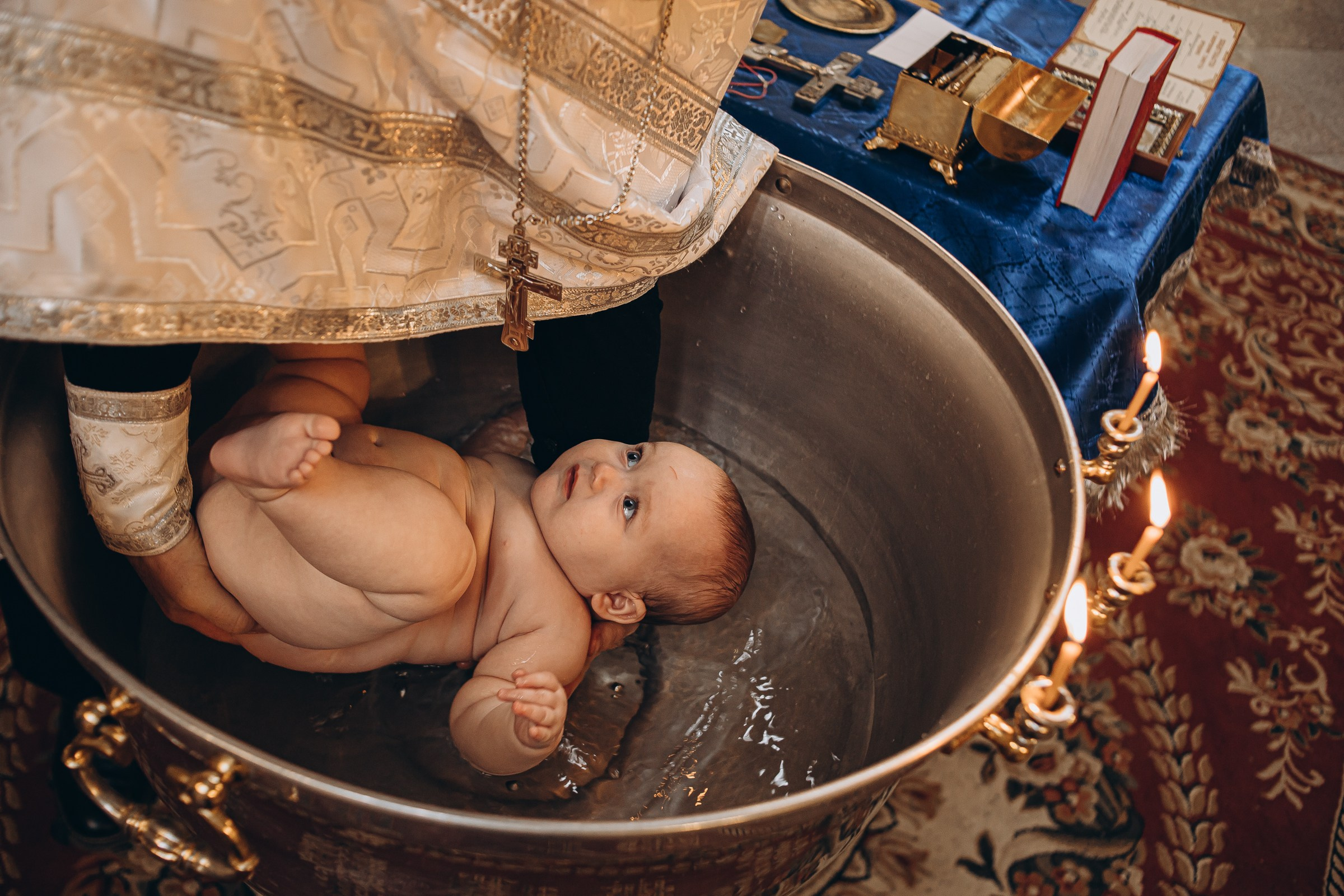 Крещение Виолетты. Семейный фотограф в Волгодонске Краченцева Анна