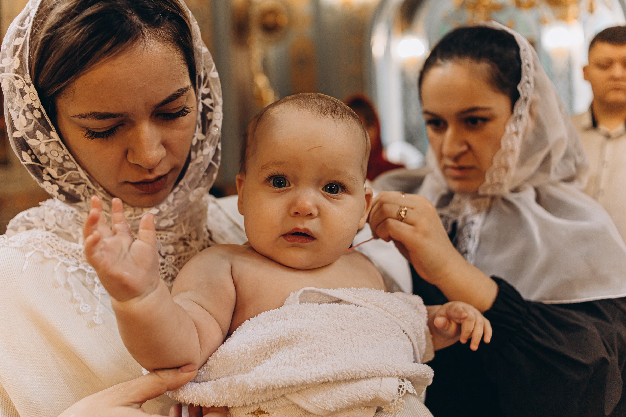 Крещение Виолетты. Семейный фотограф в Волгодонске Краченцева Анна