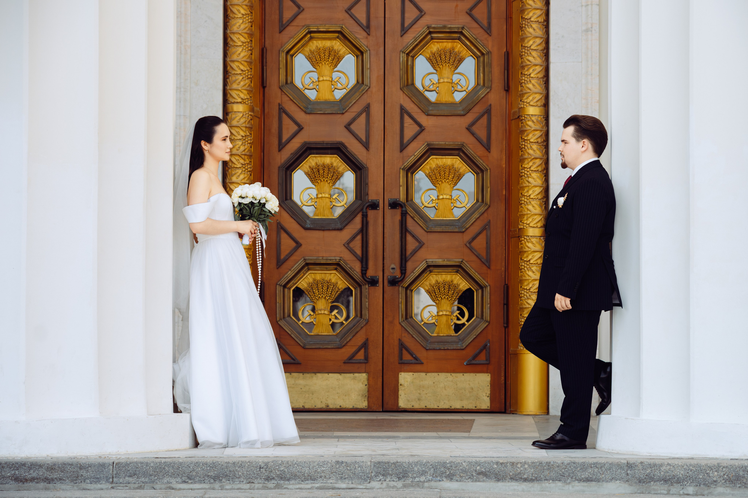 Wedding day / ВДНХ. Репортажный фотограф в Москве Легкая Софья