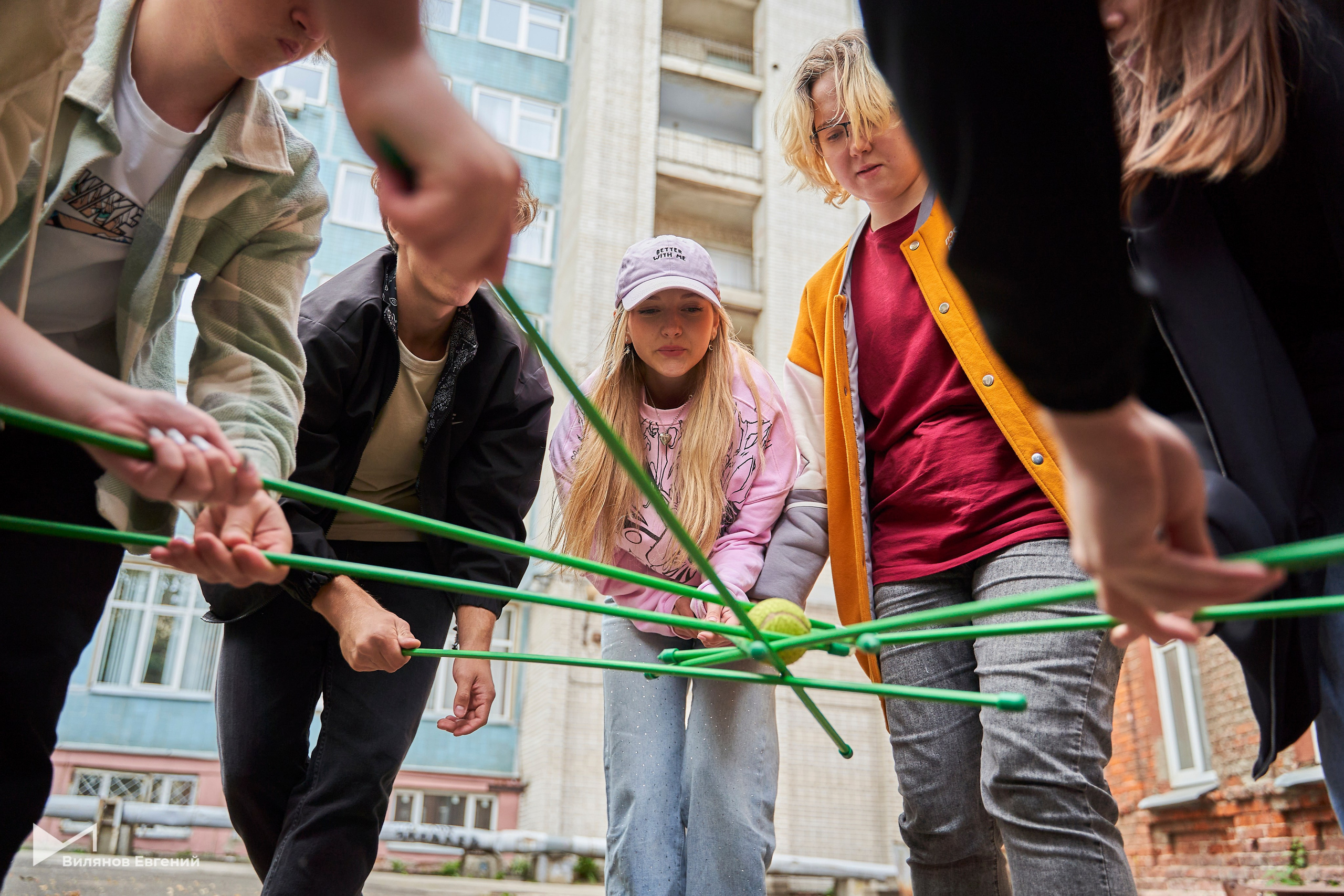Мероприятие «Веревка» для первокурсников ННГАСУ. Репортажный фотограф Вилянов Евгений. Нижний Новгород
