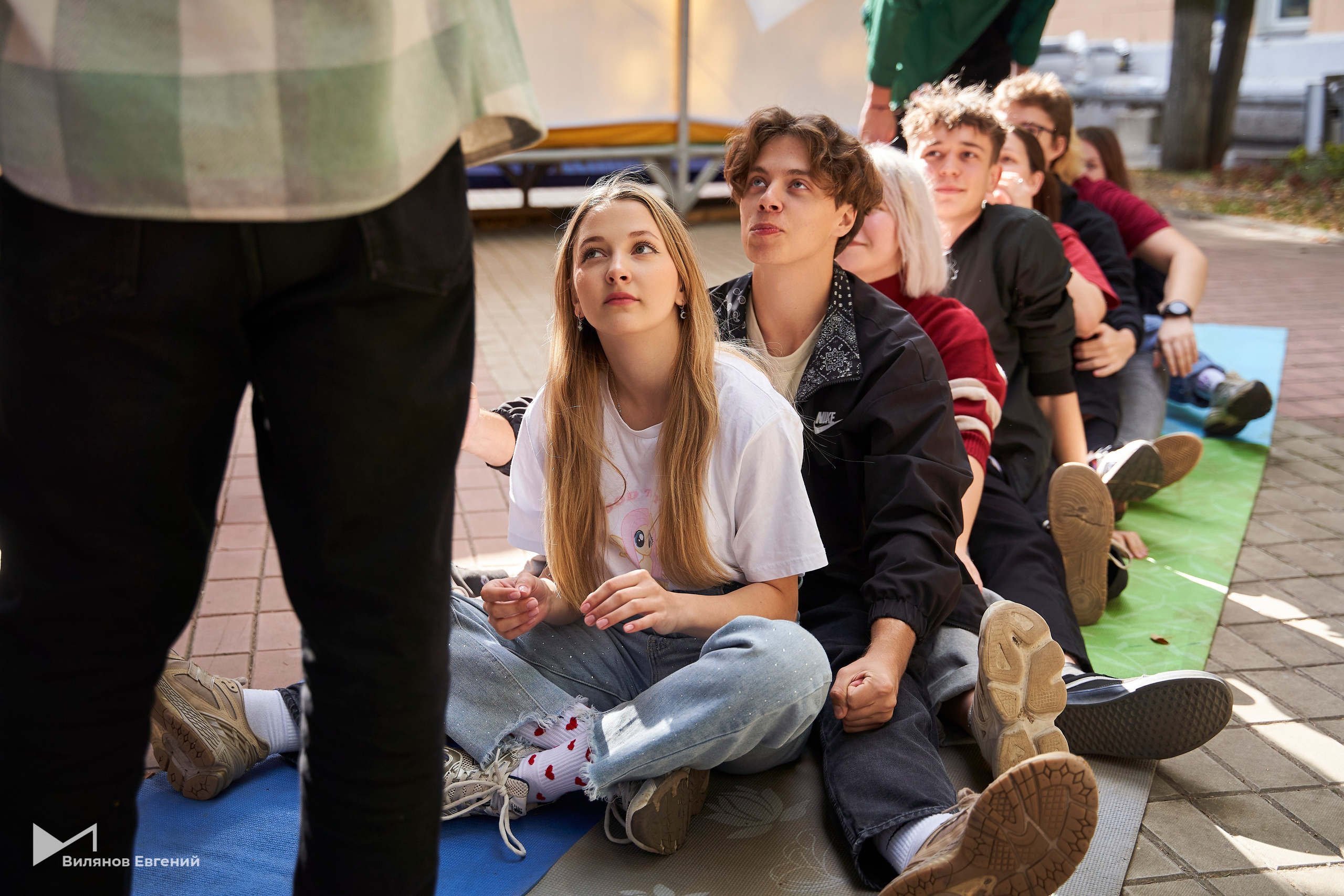 Мероприятие «Веревка» для первокурсников ННГАСУ. Репортажный фотограф Вилянов Евгений. Нижний Новгород