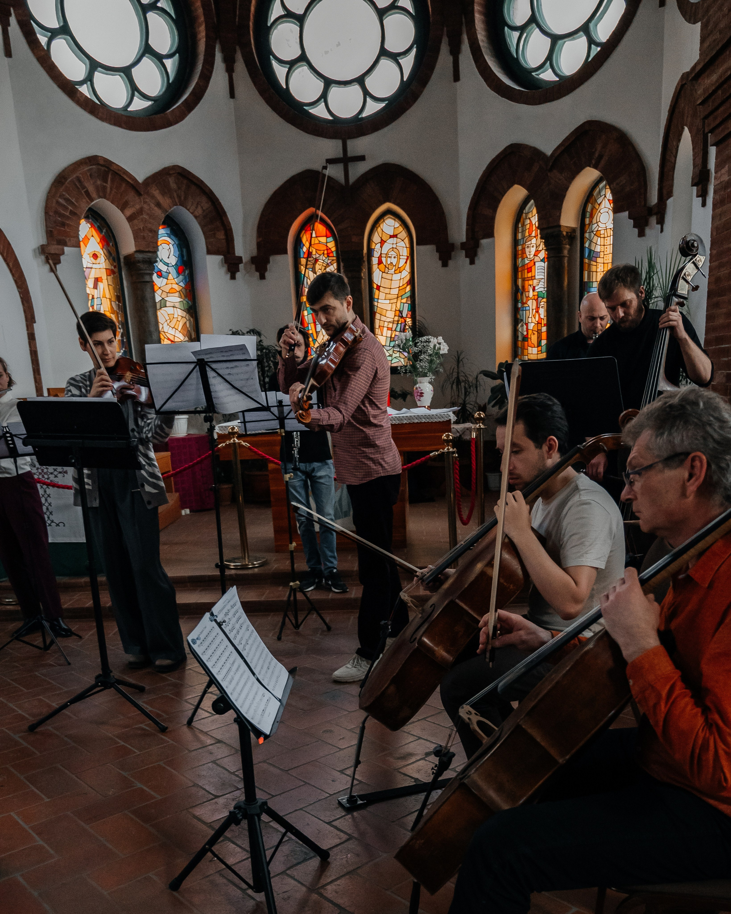 Репортажка репетиции оркестра. Портретный и семейный фотограф Владивосток Андрей Липатов